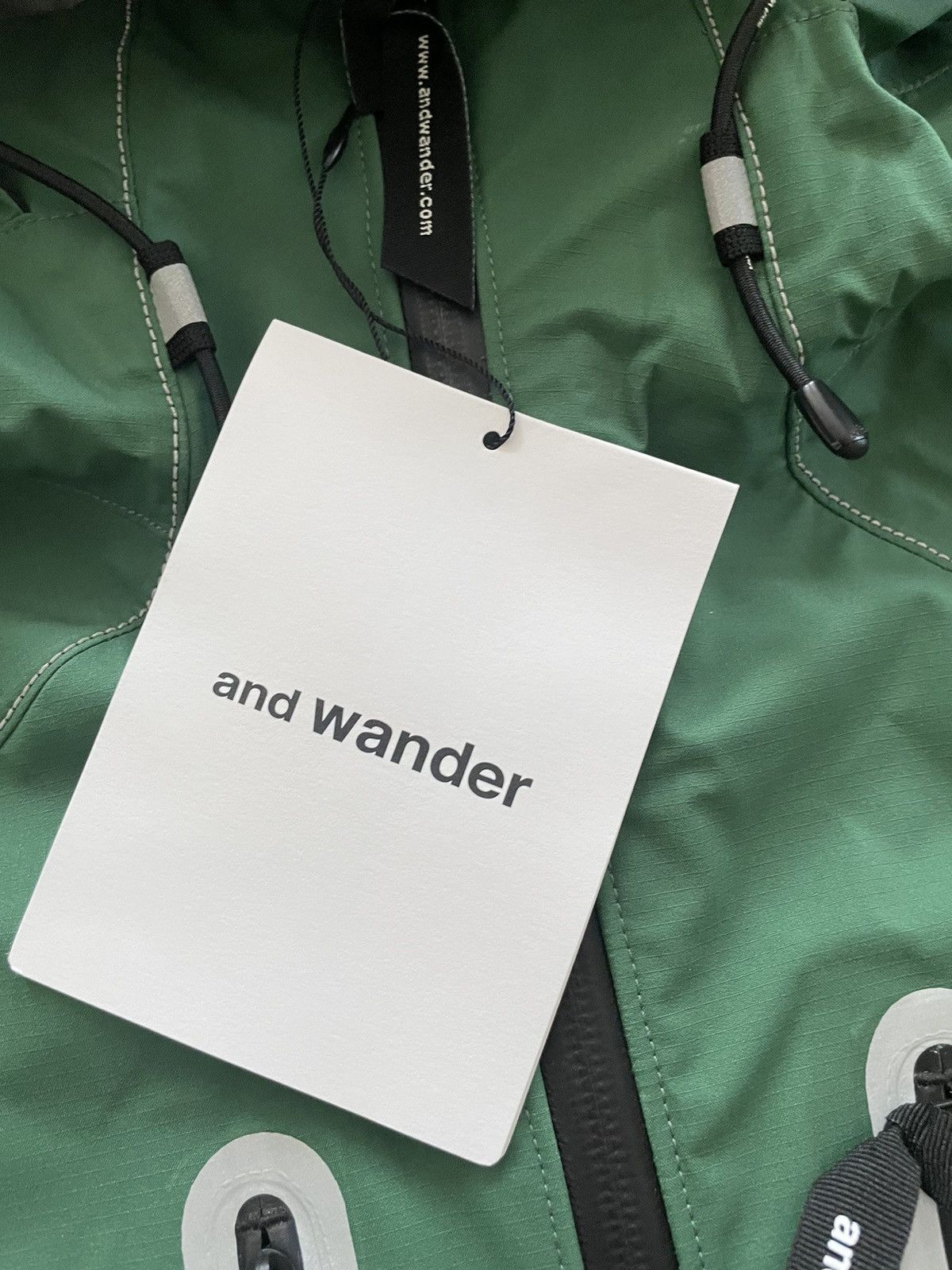 And Wander And Wander Pertex Shield Rain Waterproof Jacket Green Size US XL / EU 56 / 4 - 3 Thumbnail