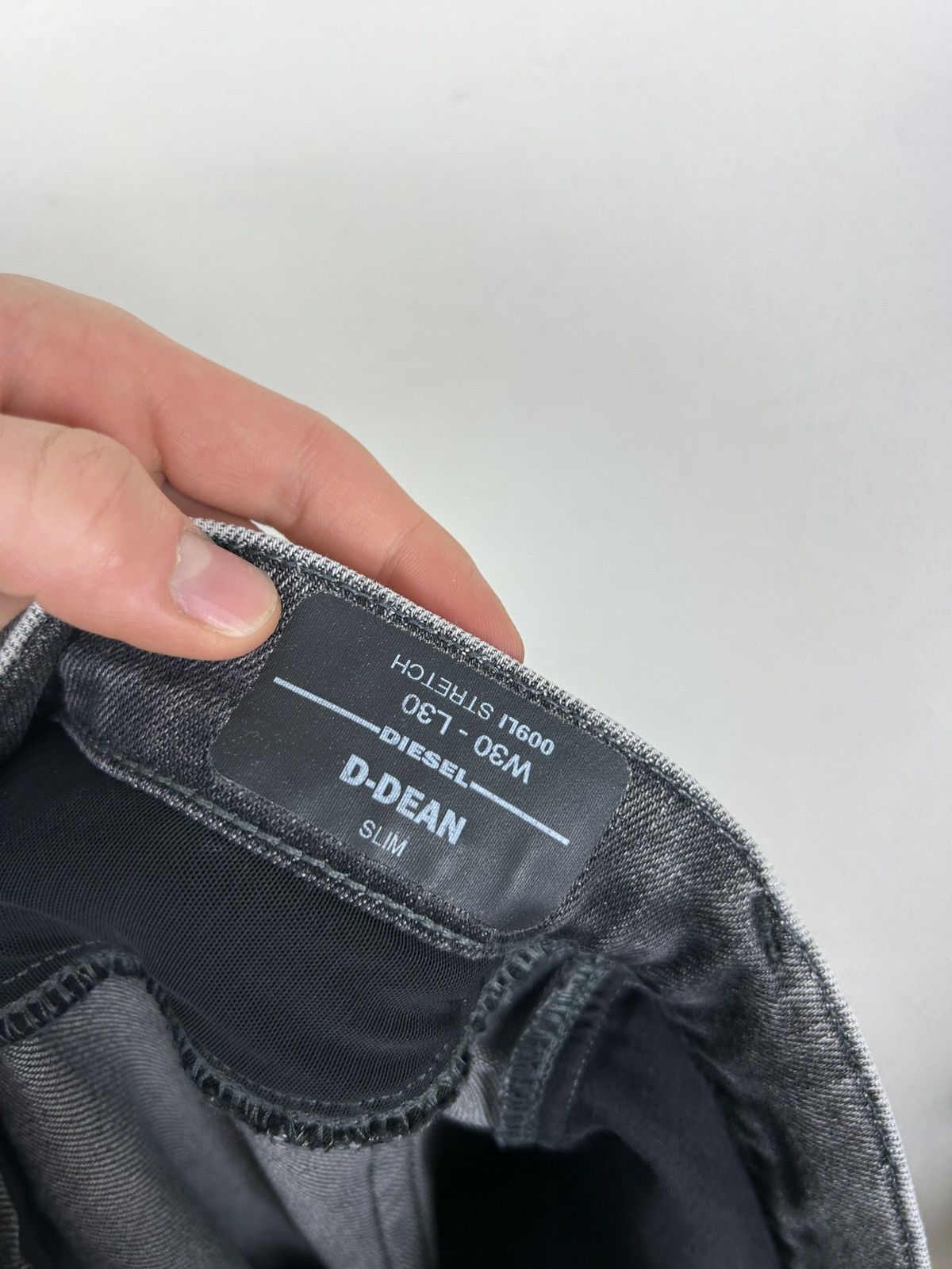 Diesel Diesel D-Dean Slim Stretch Men’s Jeans Size US 30 / EU 46 - 10 Thumbnail