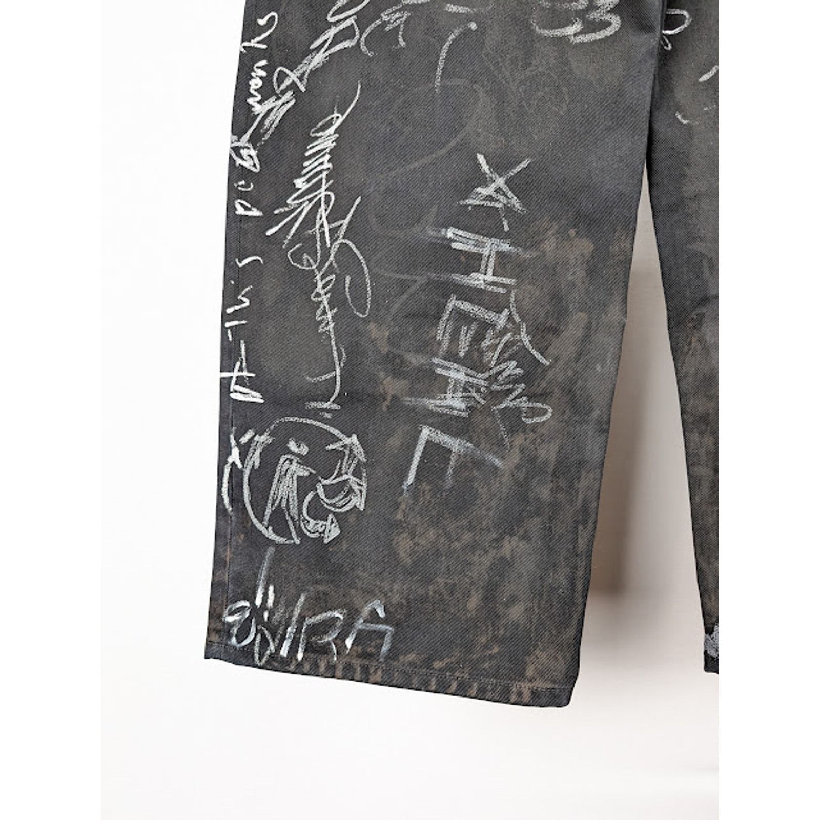 Balenciaga o1rshd1 Baggy Pants / Jeans in Black XS Size US 28 / EU 44 - 12 Thumbnail