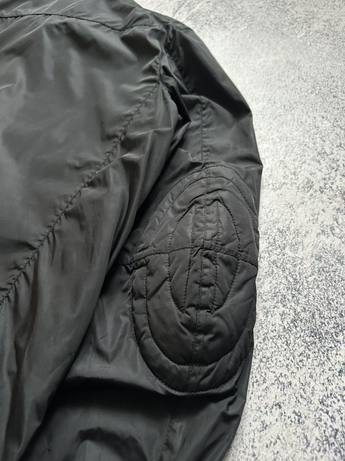 Prada Vintage Prada S/S99 Nylon Biker Short Jacket Size US M / EU 48-50 / 2 - 15 Thumbnail