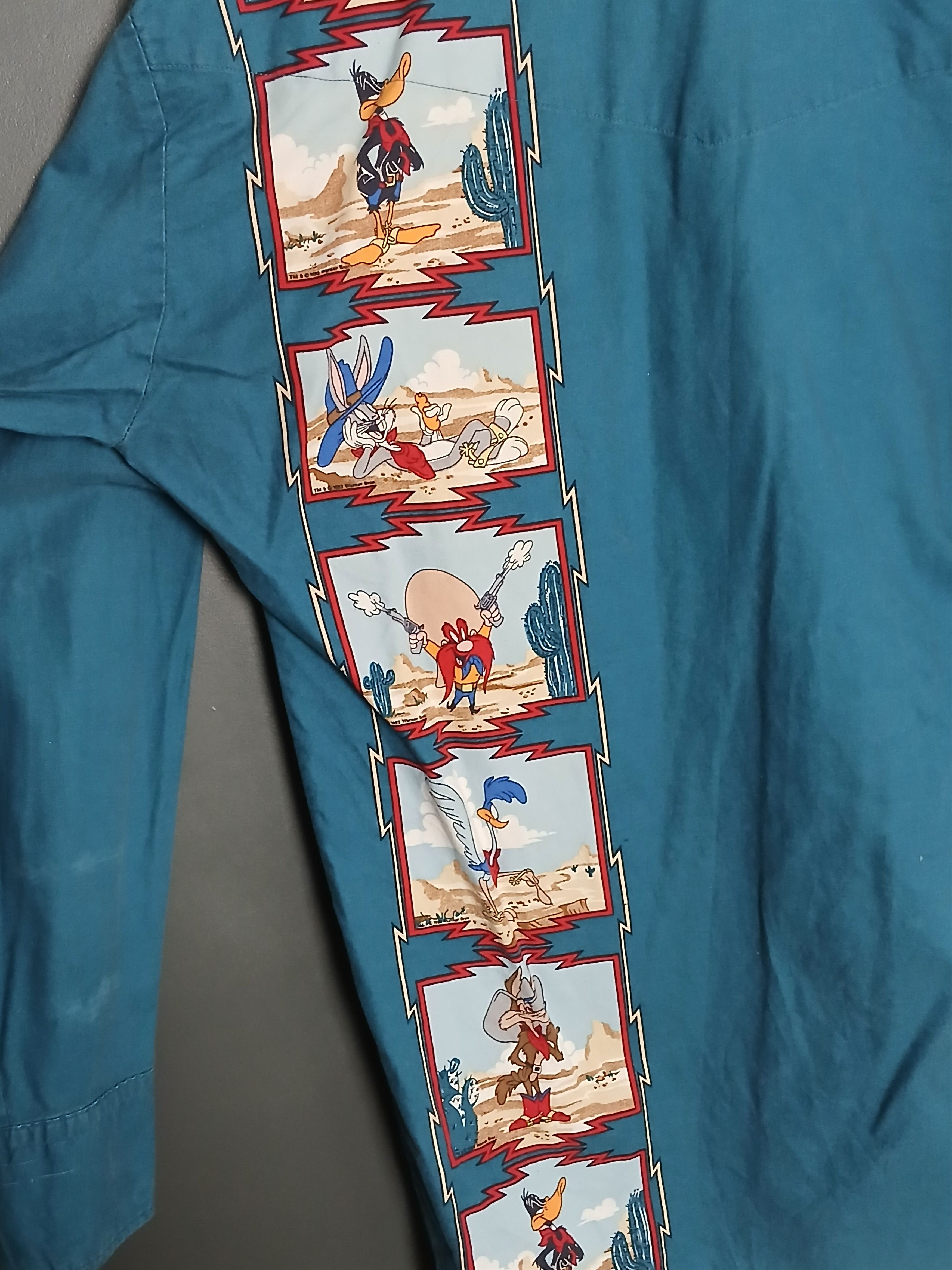 Cartoon Network × Vintage × Warner Bros Vintage 1993 Looney Tunes Shirt Size US L / EU 52-54 / 3 - 5 Thumbnail