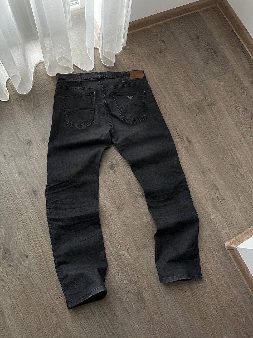 Armani × Vintage Vintage Armani Jens Gray Faded Big Tab Pants Size US 36 / EU 52 - 6 Thumbnail
