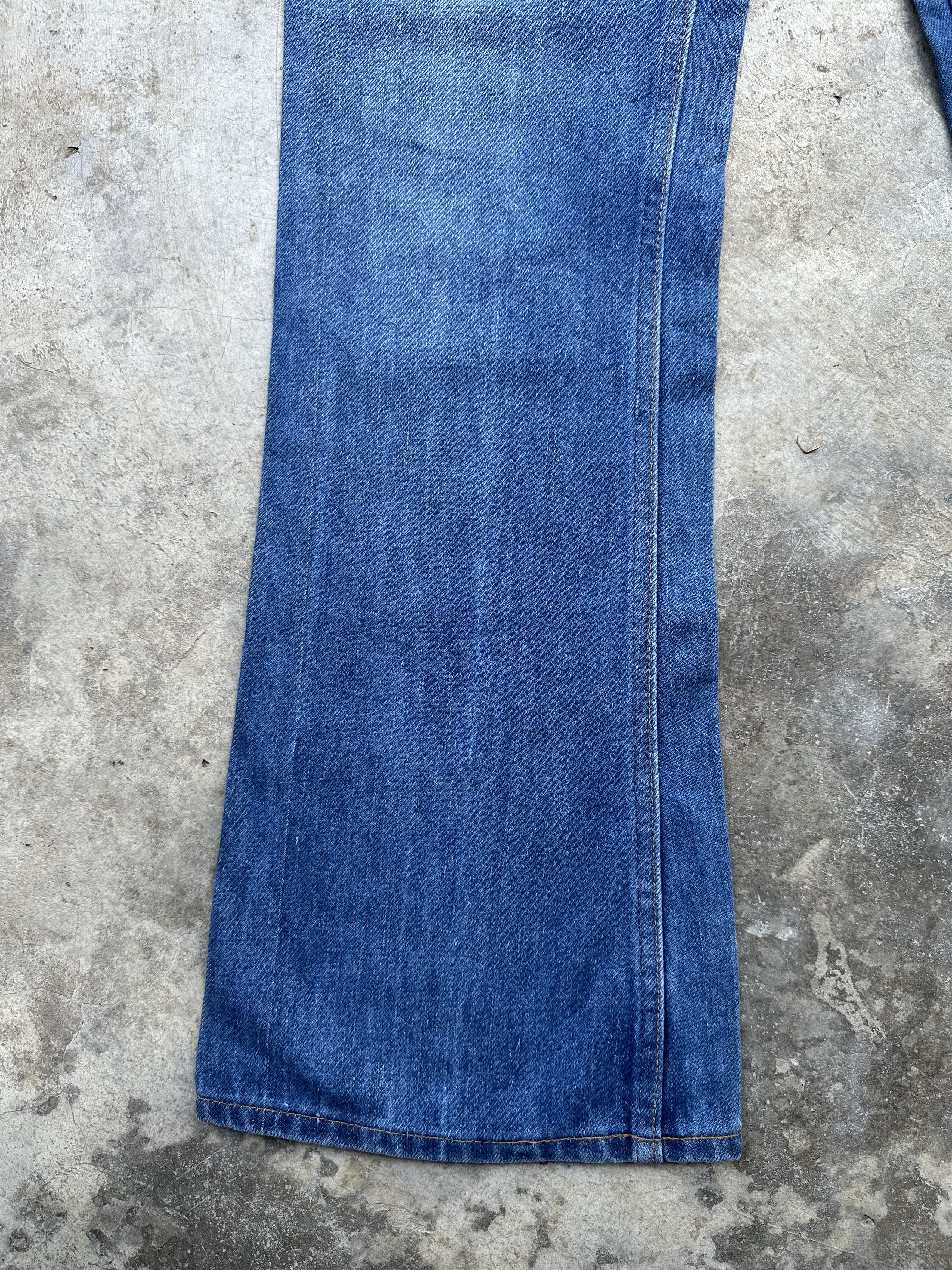 Levi's Rare!! 70s 646 Orange Tab Talon 42 Flare Bell Bottom Jeans Size US 32 / EU 48 - 10 Thumbnail