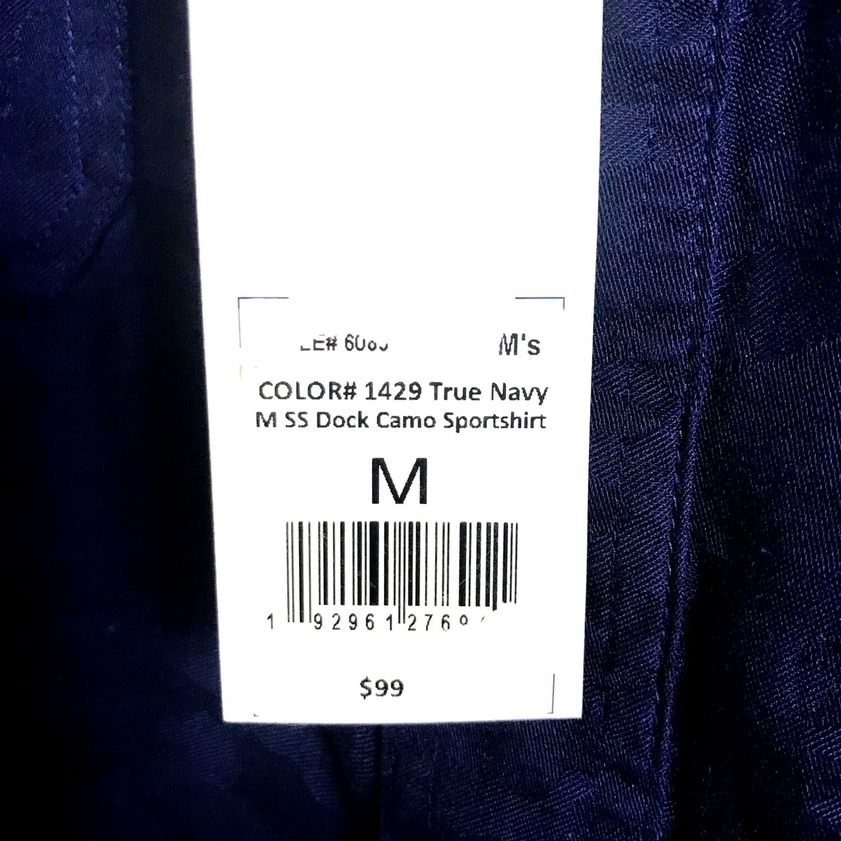 Southern Tide Southern Tide Shirt Mens Medium Dock CAMO Sport Button Up True Navy Lyocell Size US M / EU 48-50 / 2 - 4 Thumbnail