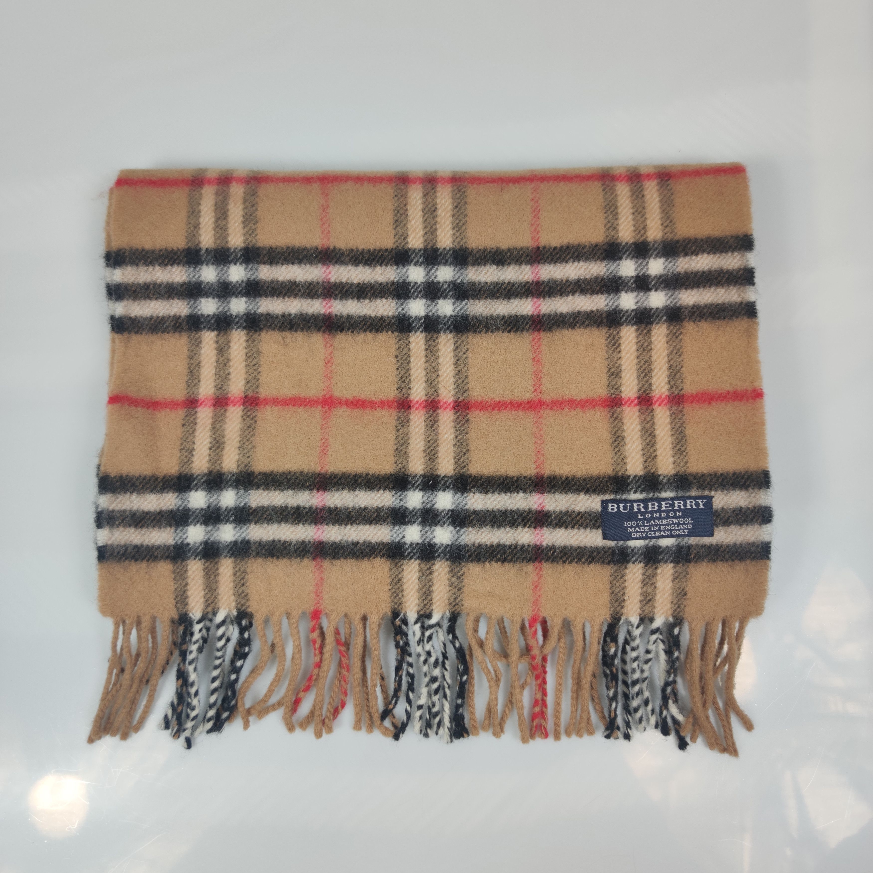 Burberry Burberry Nova Check Scarf/Muffler/Wool S488 Size ONE SIZE - 2 Thumbnail