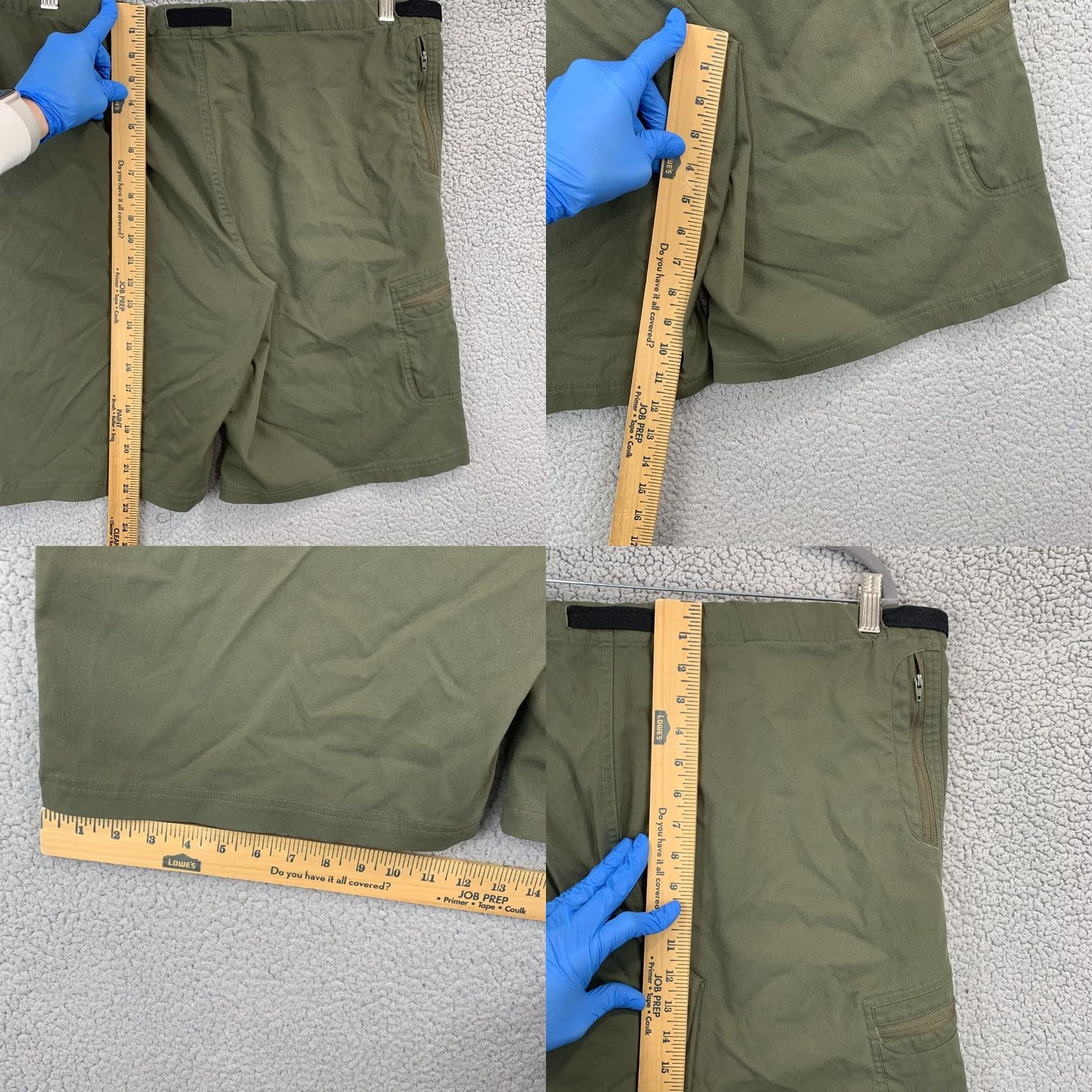 Marmot Marmot Shorts Mens 38 Army Green 3X DRY Stretch Nylon Outdoor Belted Cargo Pocket Size US 38 / EU 54 - 8 Thumbnail