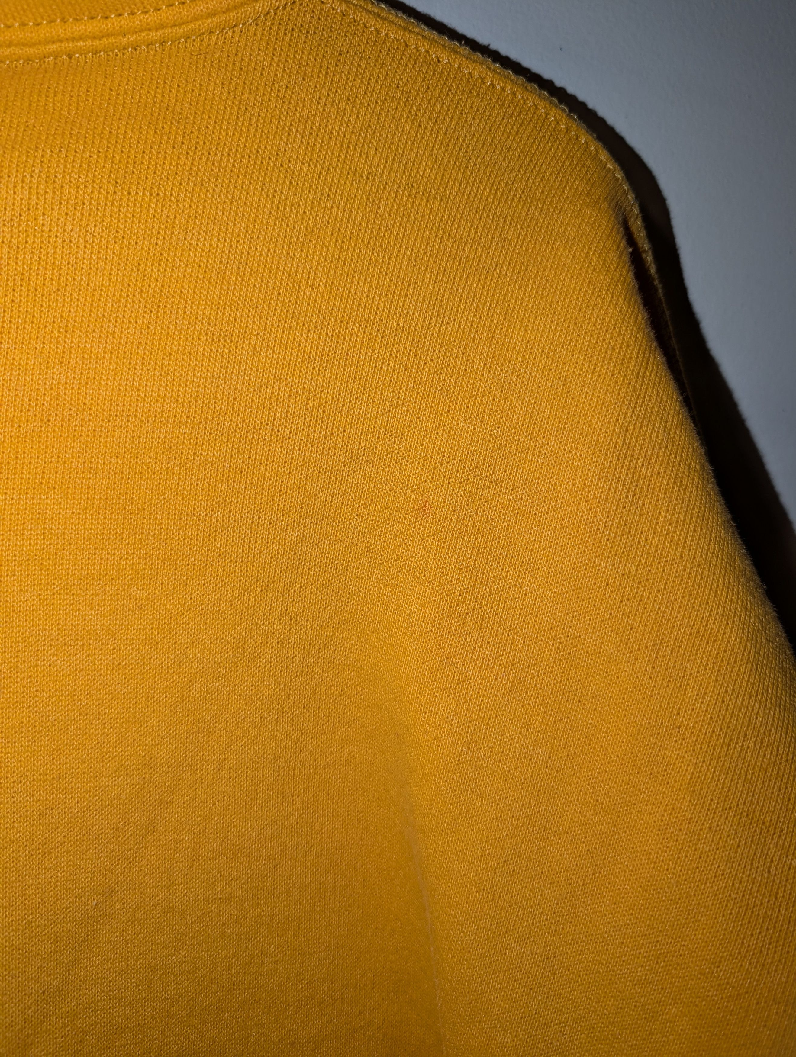 Russell Athletic Vintage 70s Russell Athletic Hoodie Sweatshirt Blank Yellow Size US XL / EU 56 / 4 - 6 Thumbnail