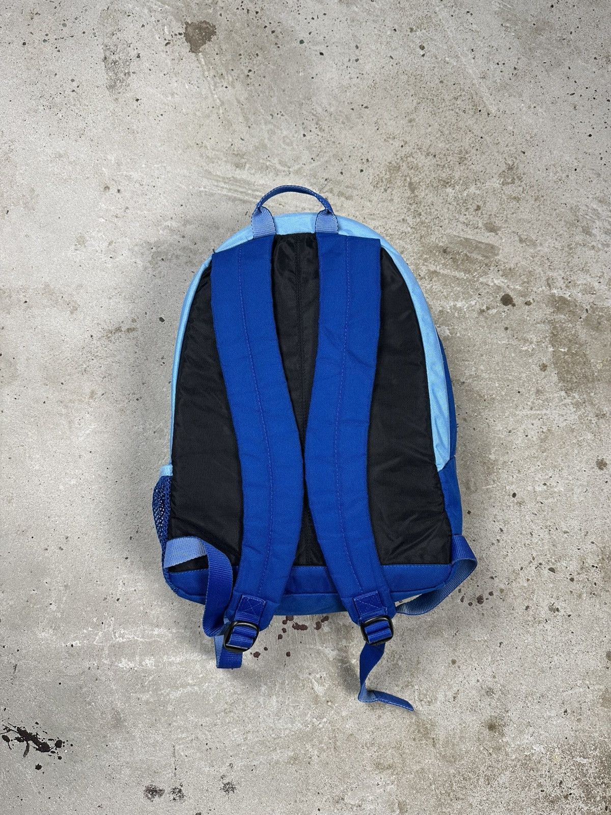 Nike Vintage Y2K Nike Blue Backpack Bag Swoosh Spell Out Size ONE SIZE - 2 Thumbnail