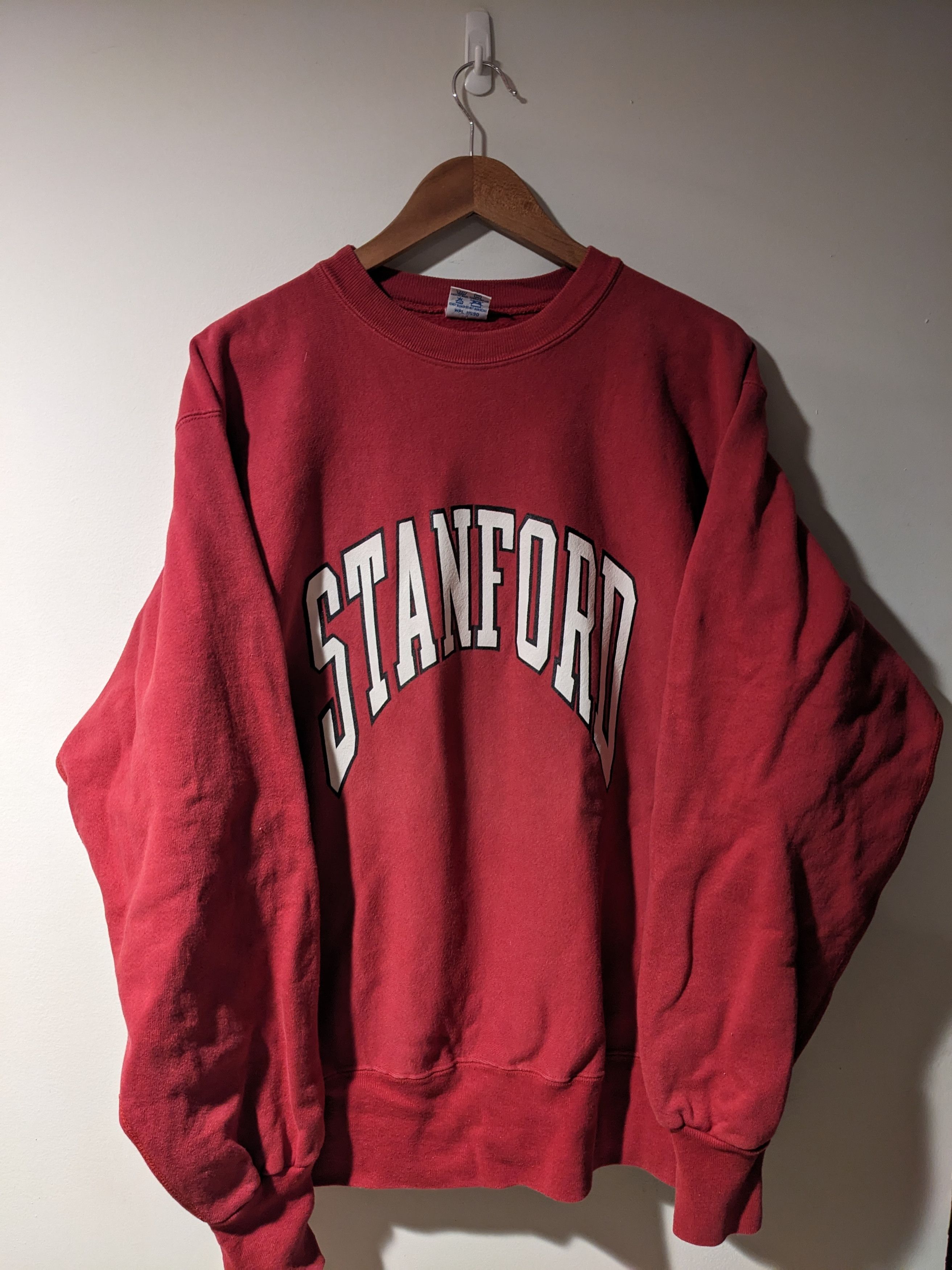 Vintage 90s Stanford University Champion Reverse Sweatshirt