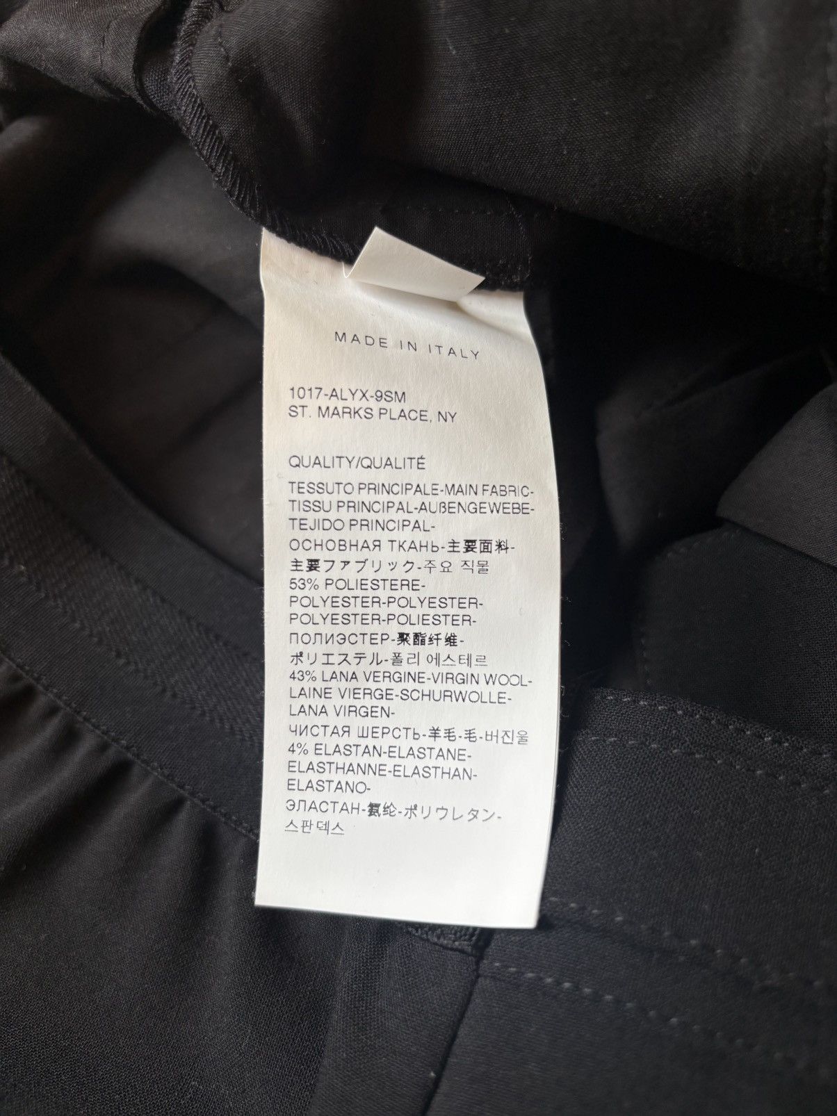 1017 ALYX 9SM BUCKLE DRESS SUIT PANTS Size US 32 / EU 48 - 5 Thumbnail