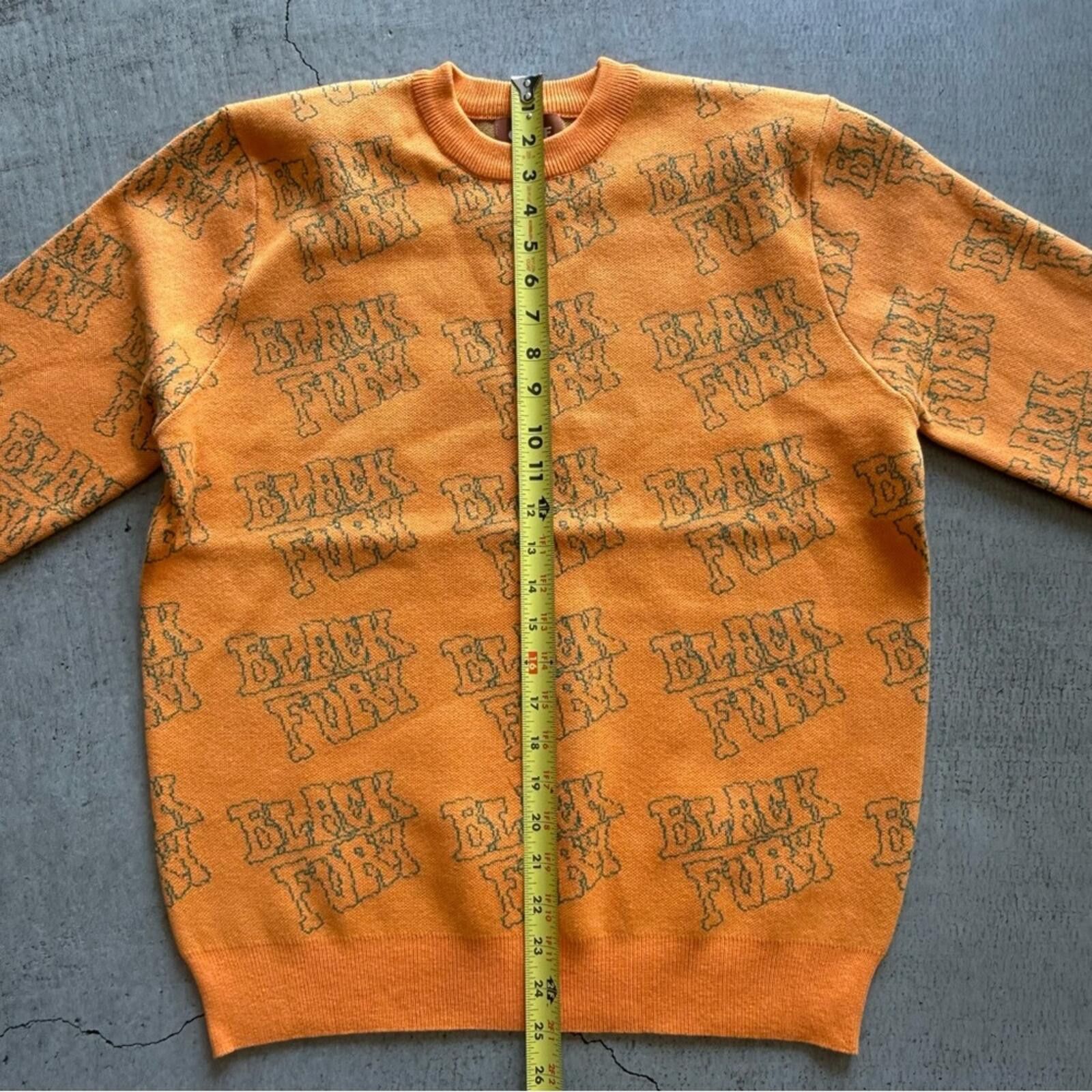 Golf Wang Golf Wang / Black Fury Jacquard Sweater / Orange Size US S / EU 44-46 / 1 - 5 Thumbnail