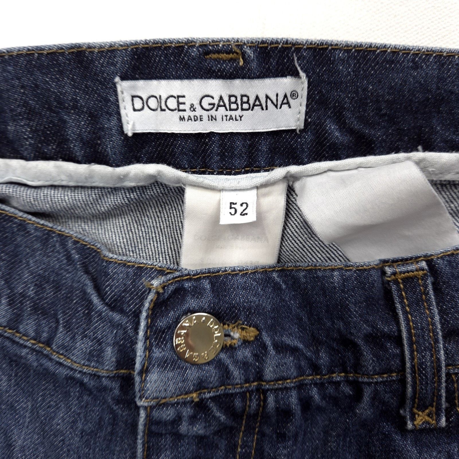 Dolce & Gabbana Vintage Dolce & Gabbana Jeans Mens Size 52 (35x30) Italian Size US 35 - 3 Thumbnail
