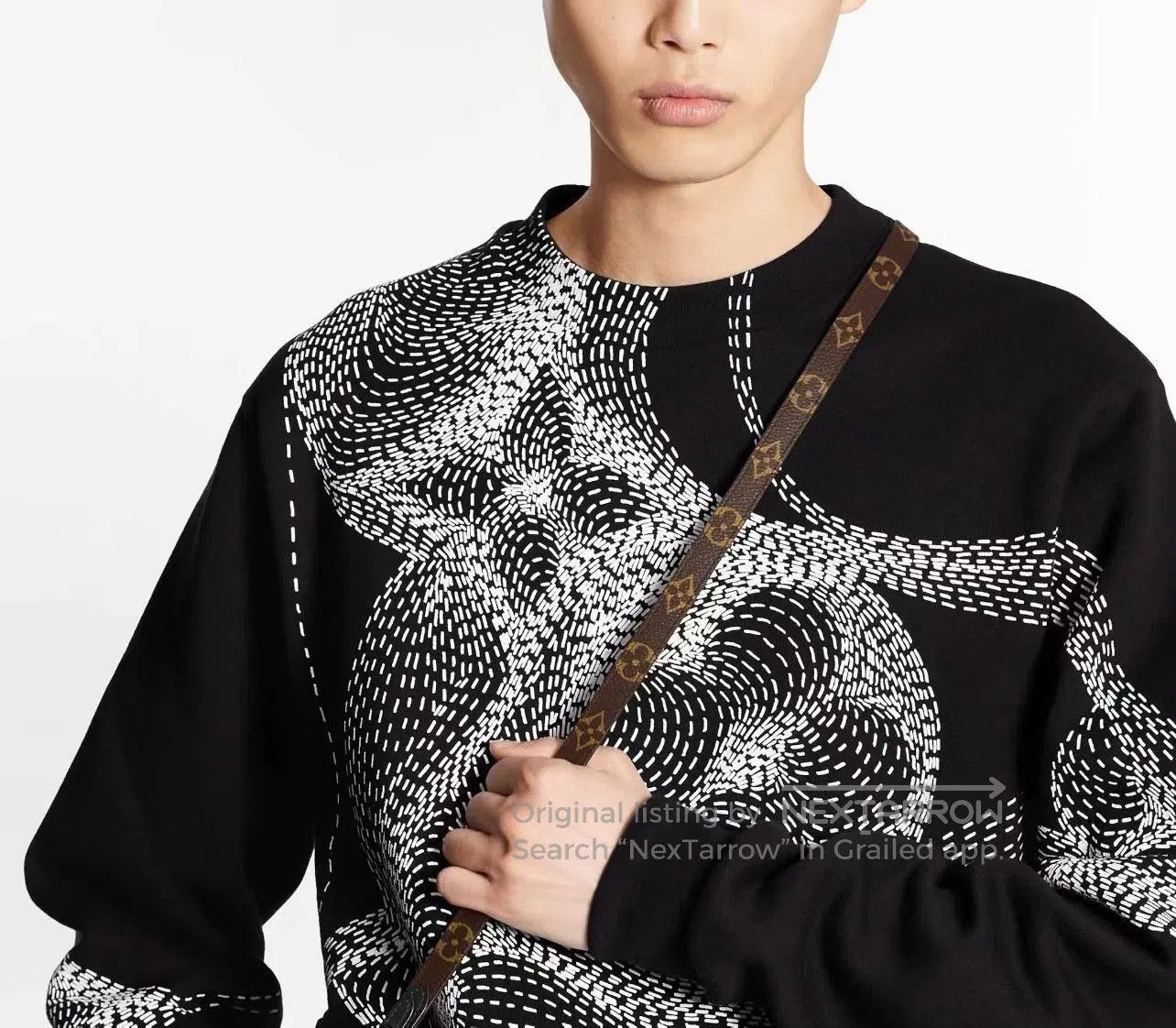 Louis Vuitton Louis Vuitton Floral Print Crewneck Sweatshirt. Size US L / EU 52-54 / 3 - 6 Thumbnail
