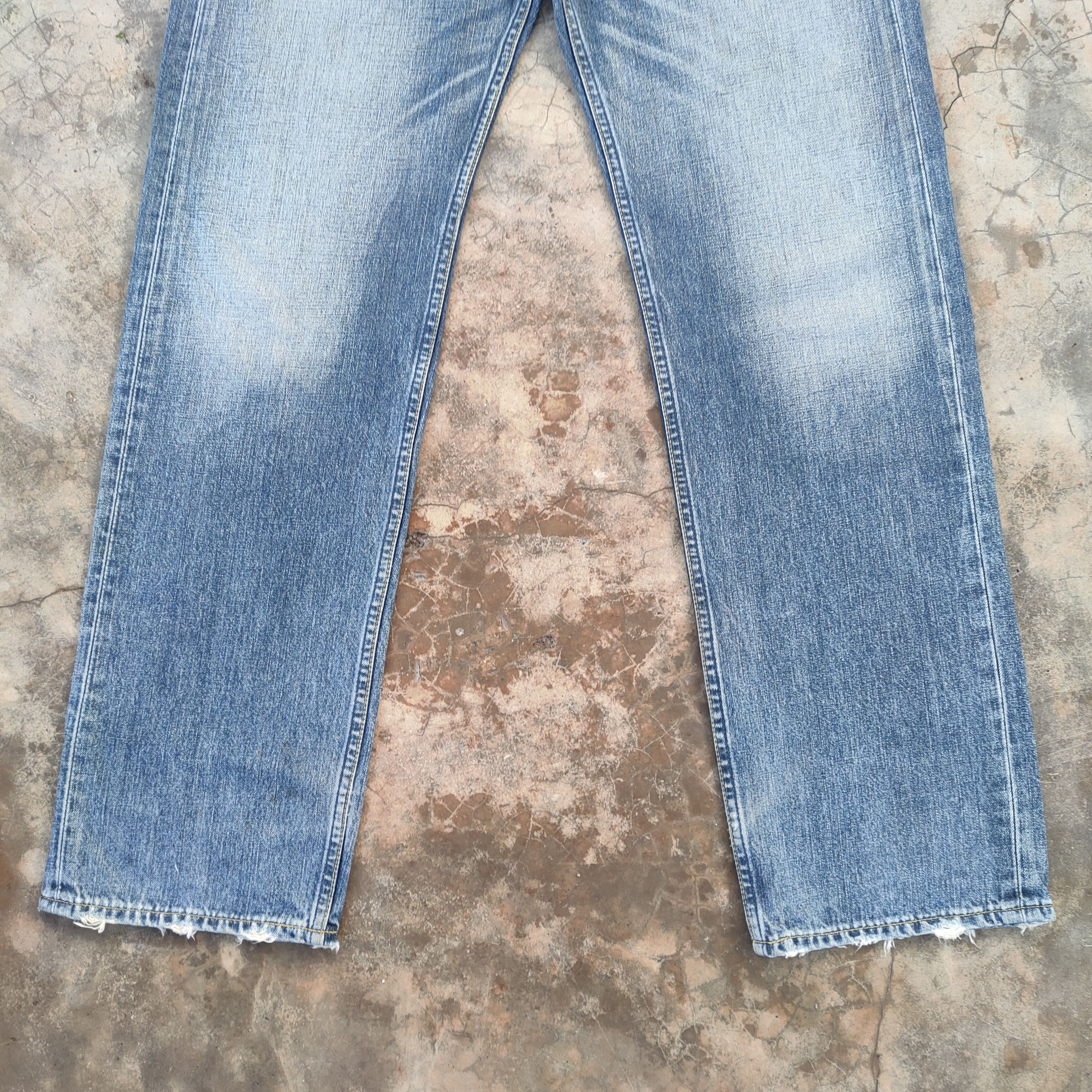 Levi's Vintage Clothing vintage Levi's 503 faded ripped jeans denim pants Size US 32 / EU 48 - 4 Thumbnail