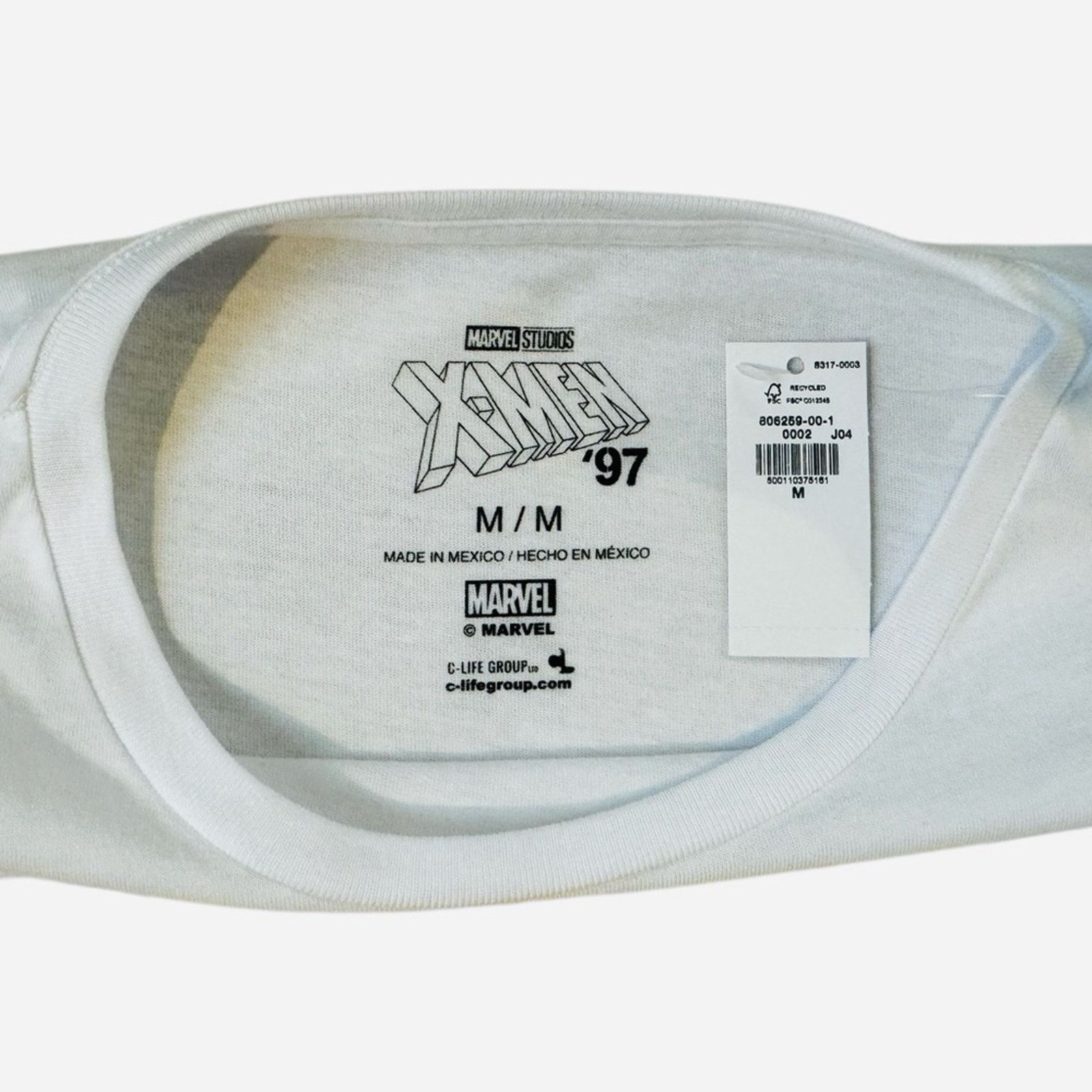 Marvel Comics Marvel X-Men '97 White Tee Size US M / EU 48-50 / 2 - 2 Thumbnail
