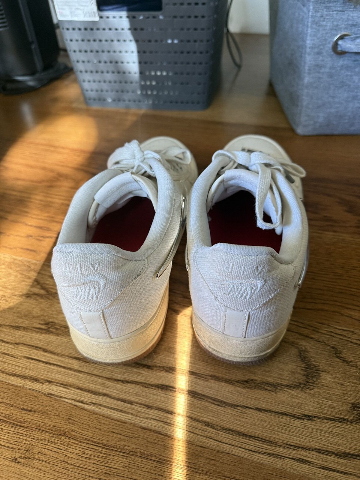 Nike × Travis Scott Nike travis scott air force 1s sail size 11.5 gently used Size US 11.5 / EU 44-45 - 3 Thumbnail