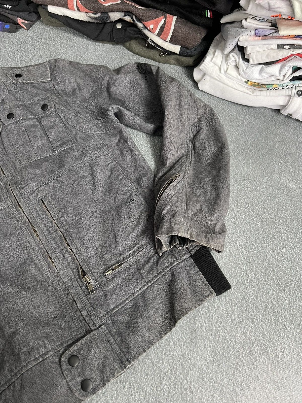 Diesel Military army diesel cargo jacket japanese style y2k Size L / US 10 / IT 46 - 4 Thumbnail