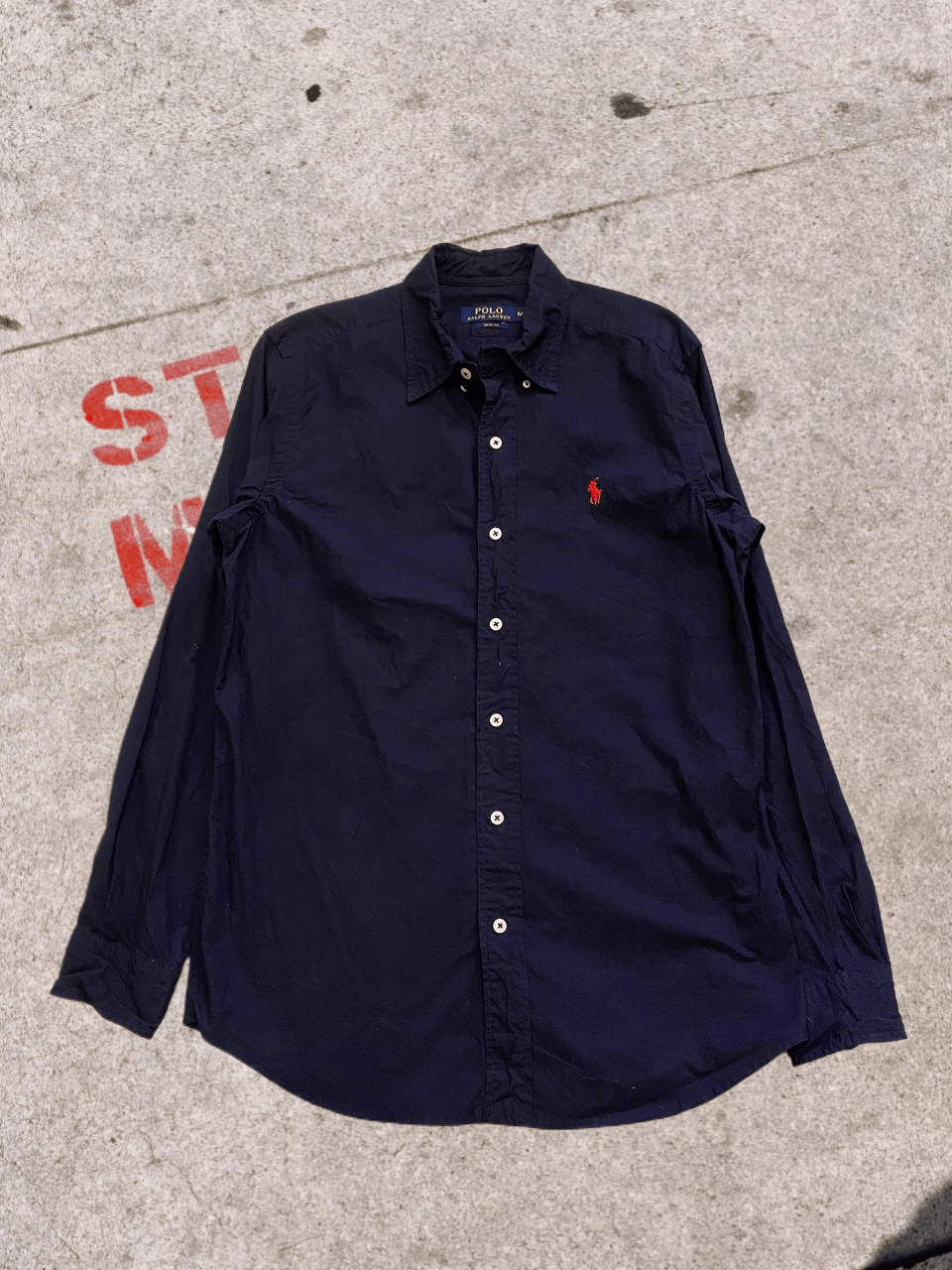 Polo Ralph Lauren Polo Ralph Lauren Vintage Button Up Shirt Size M Size US M / EU 48-50 / 2 - 1 Thumbnail