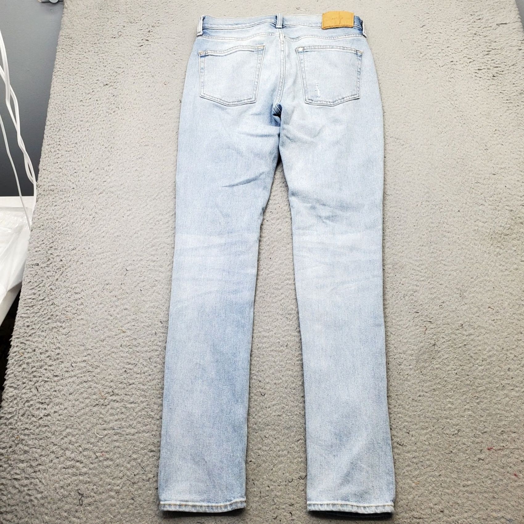 H&M H&M Skinny Coupe Jeans Womens 30/32 Blue Denim Distressed Stretch Streetwear Jeans Size 30" / US 8 / IT 44 - 2 Thumbnail