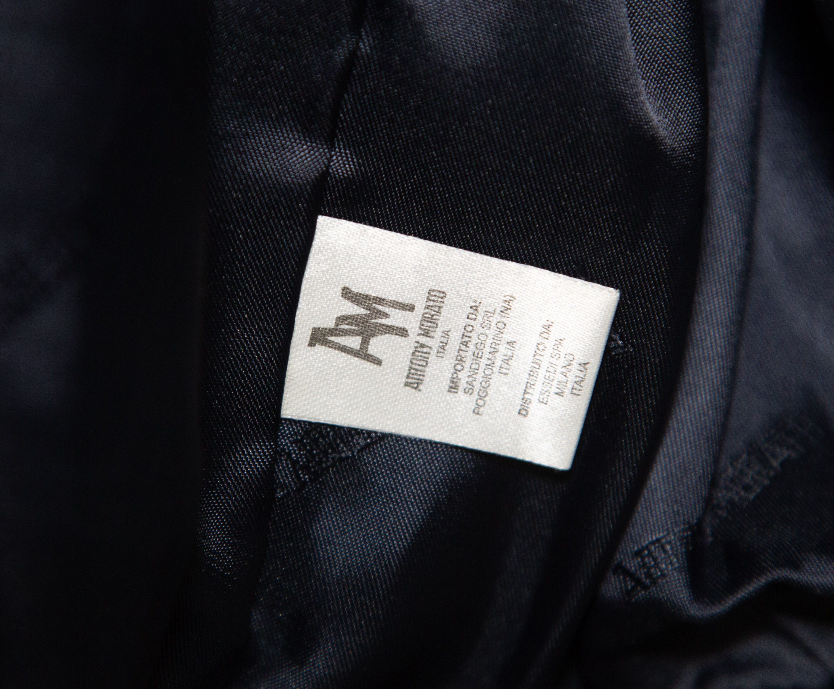 Antony Morato Antony Morato Italia Puffer Vest Mens 46 Navy Gray Full Zip Size US S / EU 44-46 / 1 - 7 Thumbnail