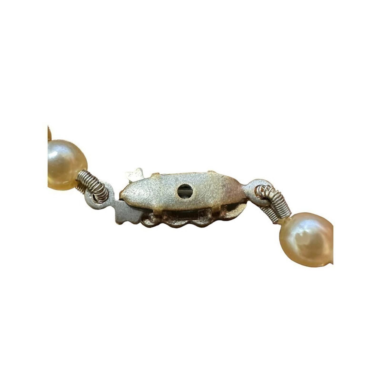 Vintage Vintage String of Imitation Pearls Size ONE SIZE - 4 Thumbnail