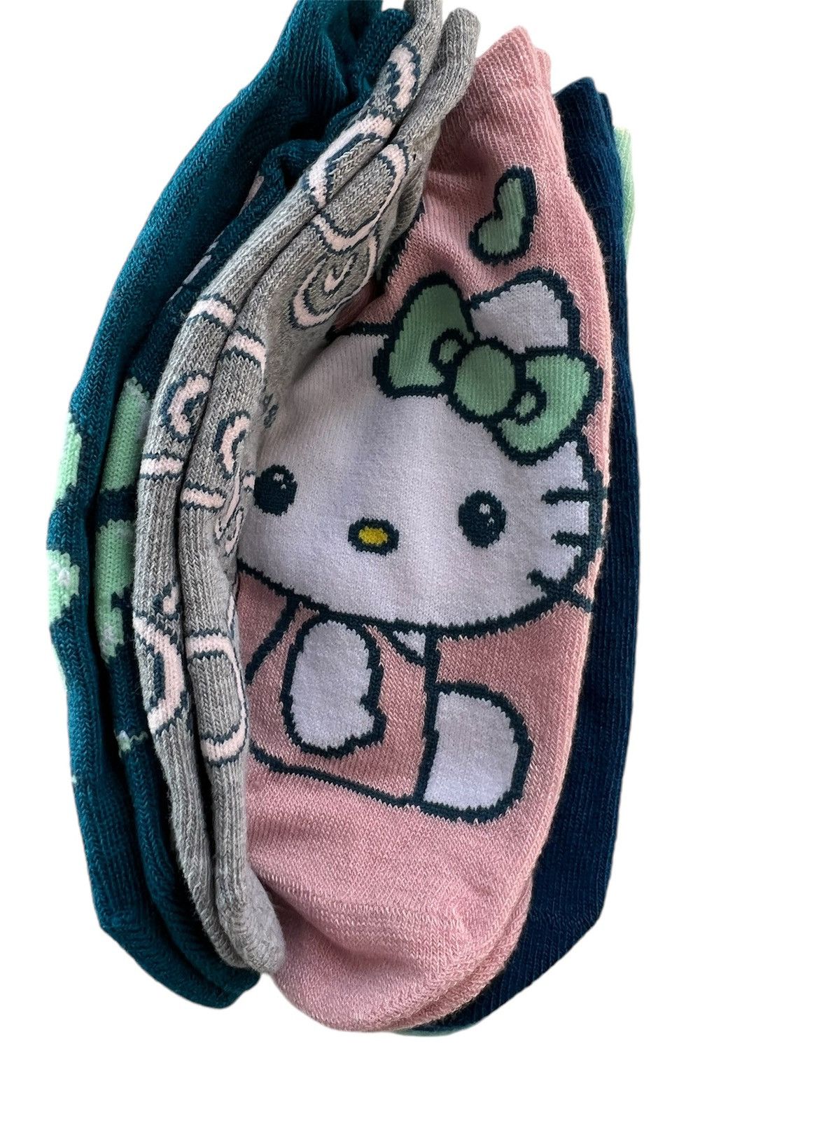 Other Official Sanrio Hello Kitty Socks 5 Pair. Sock Size 9-11 Size ONE SIZE - 5 Thumbnail