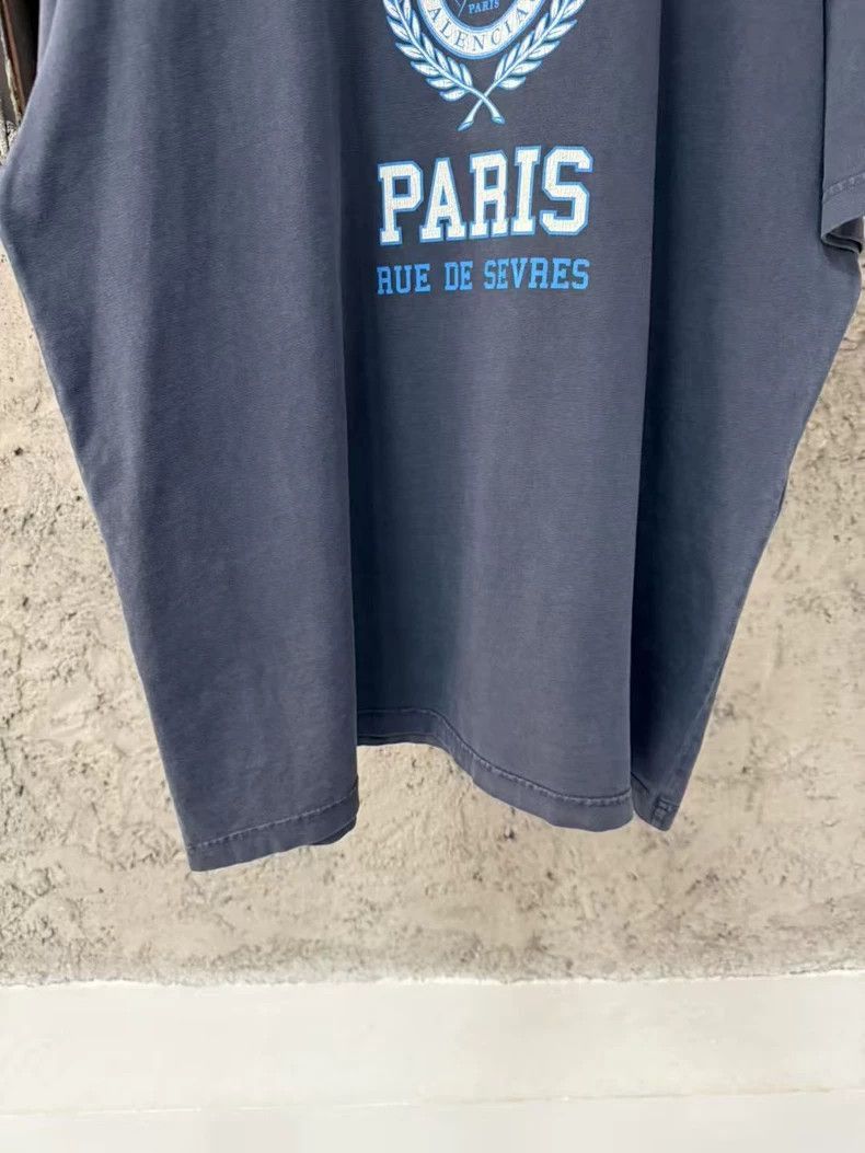 Balenciaga Balenciaga Paris Short Sleeve TShirt-2505 Size US S / EU 44-46 / 1 - 4 Thumbnail