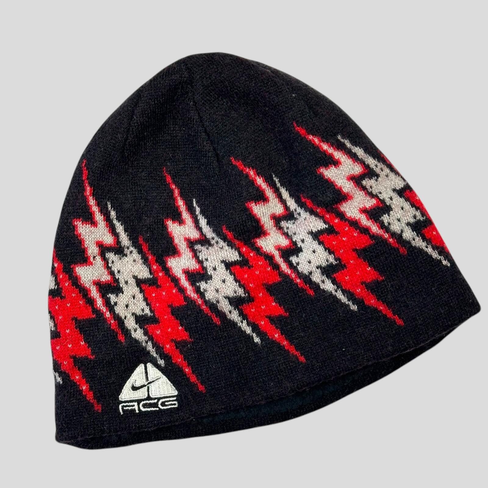 Other Nike ACG FW07 Thunderbolt Graphic Lungs Logo Skullcap Beanie Size ONE SIZE - 1 Thumbnail