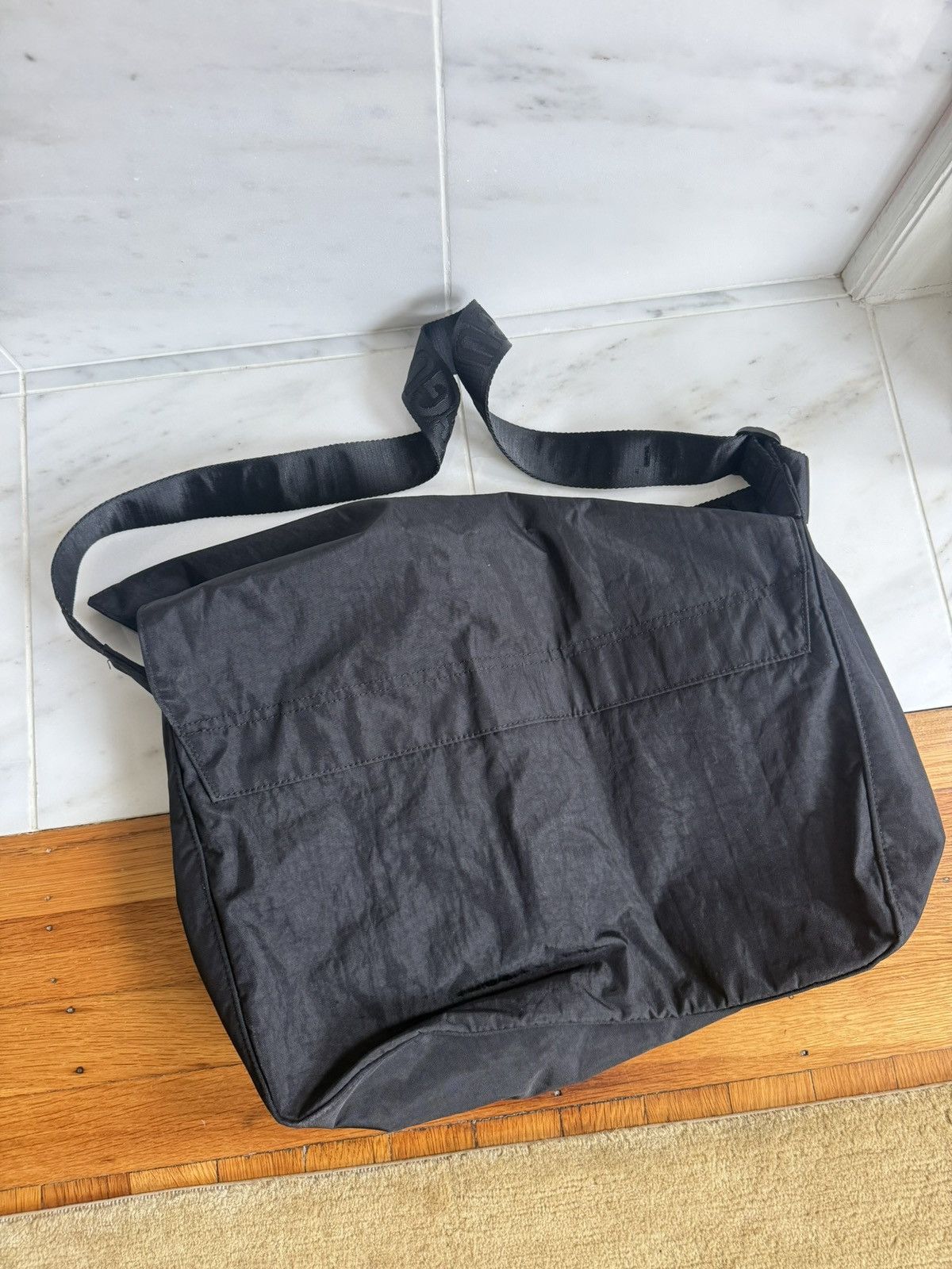 Baggu Black Nylon Baggu messenger bag Size ONE SIZE - 6 Thumbnail