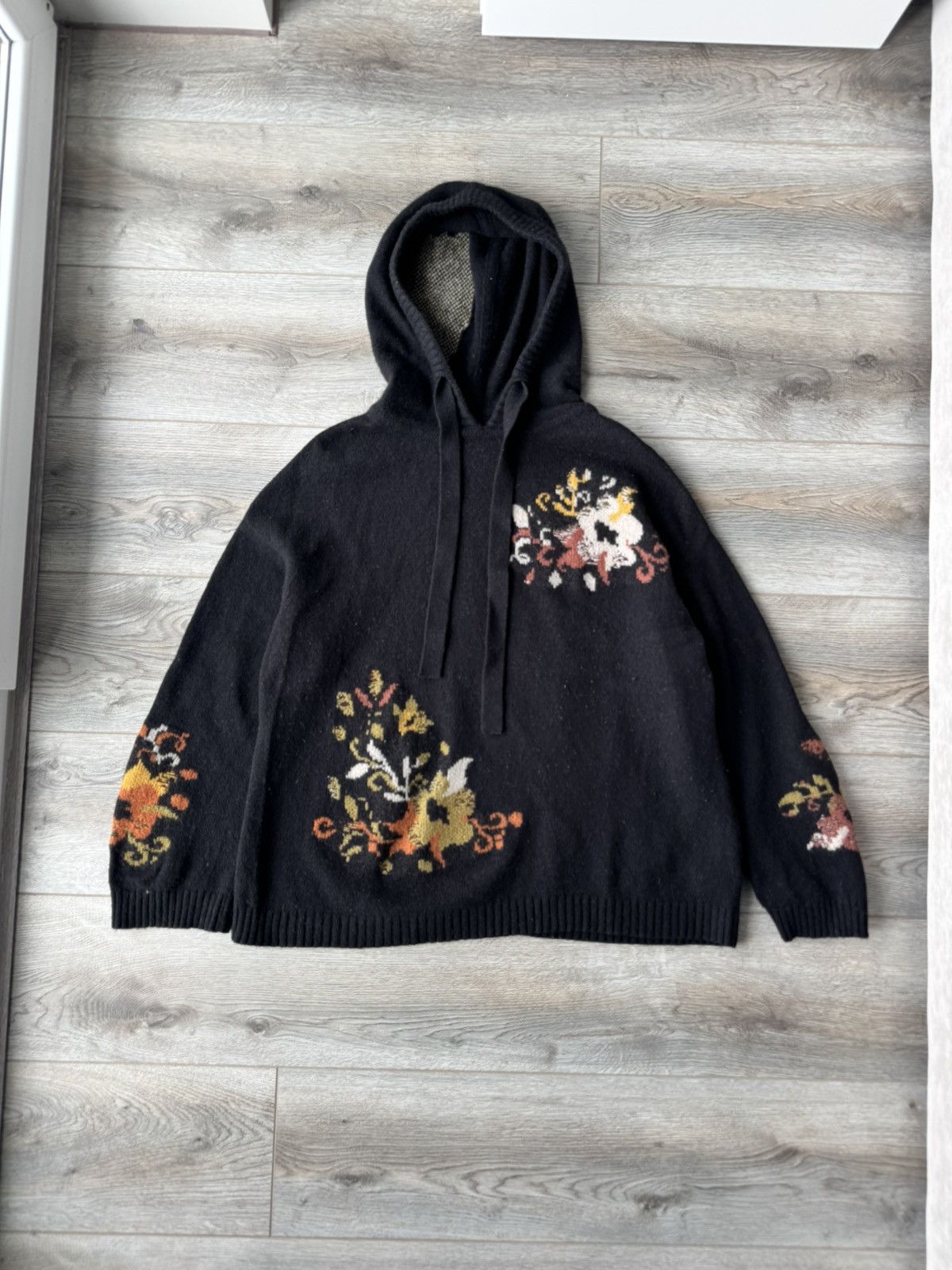 Other Ivko Floral Pattern Pullover With Hoodie Size M / US 6-8 / IT 42-44 - 1 Thumbnail