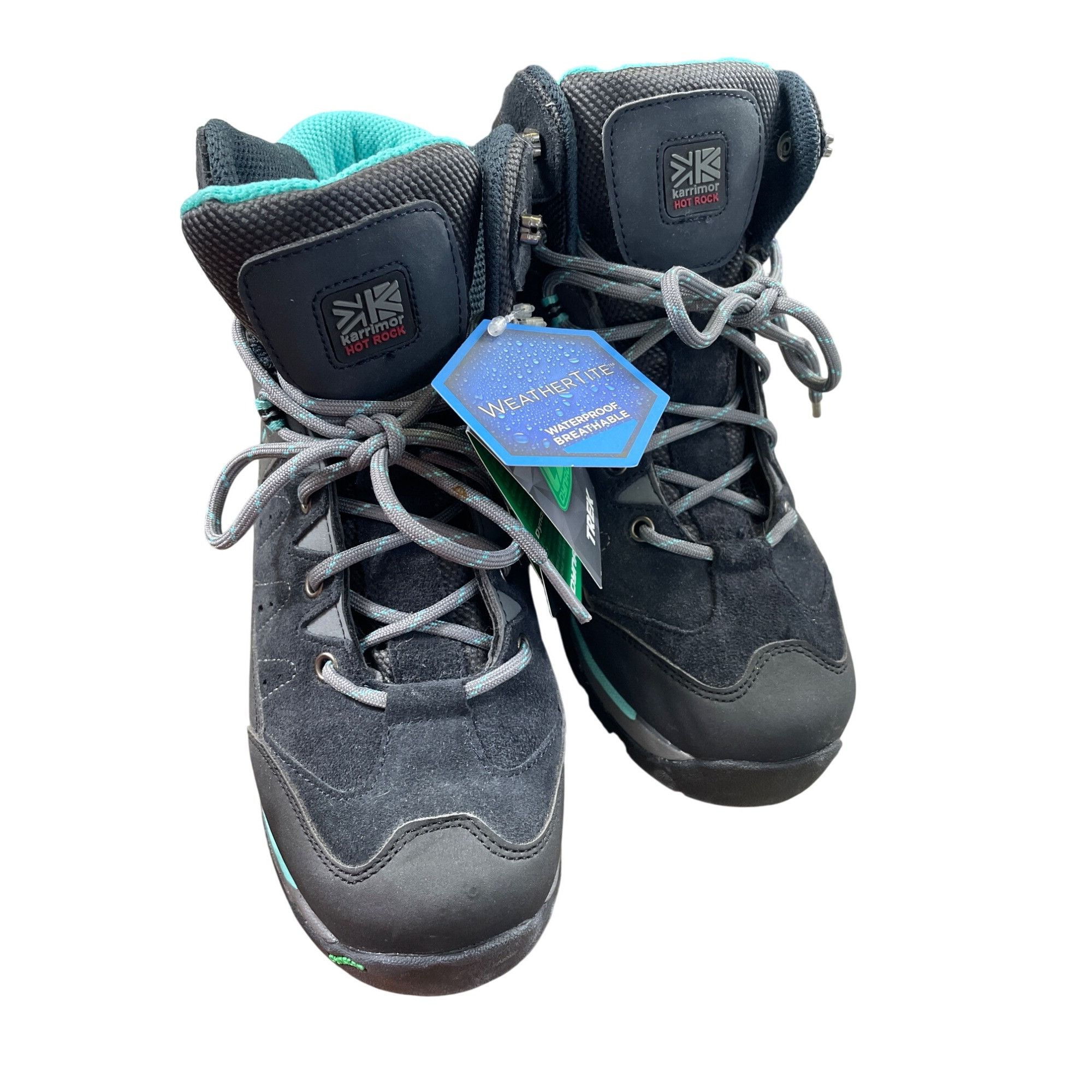 Other Karrimor Hot Rock womans black green Waterproof hiking Boots Size US 6 / IT 36 - 18 Thumbnail