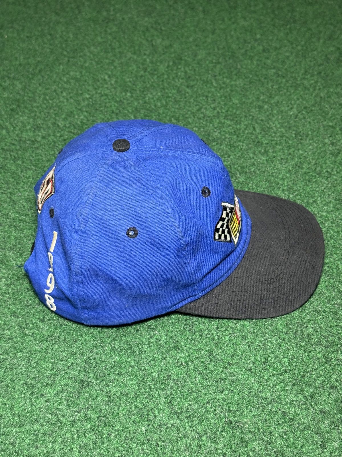 NASCAR Nascar Chase Authentics 90s Snapback Checkered Flag Hat Size ONE SIZE - 4 Thumbnail