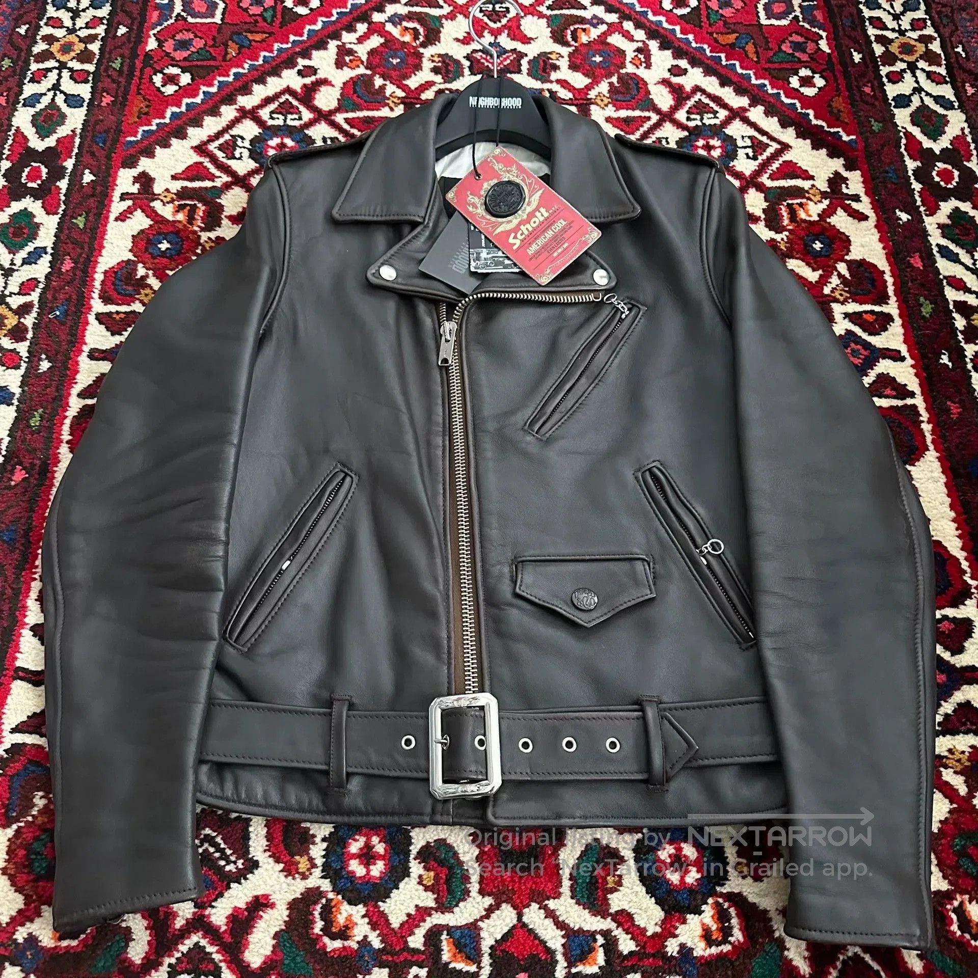 Neighborhood nbhd x schott leather jacket size 36. Size US S / EU 44-46 / 1 - 3 Thumbnail