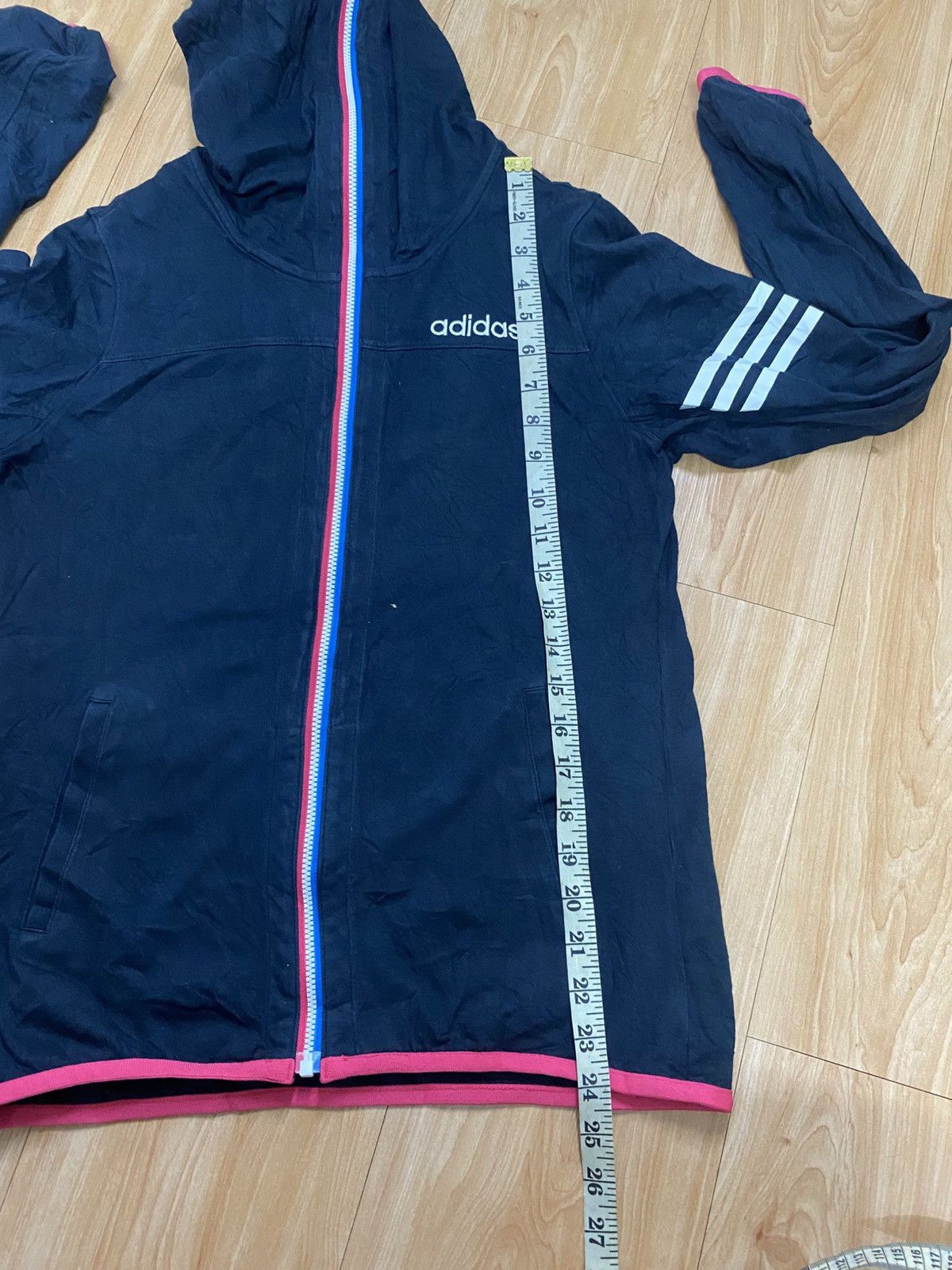 Adidas Adidas Full-Zip Hoodie – Stylish, Comfortable, and Versatile Size L / US 10 / IT 46 - 11 Thumbnail