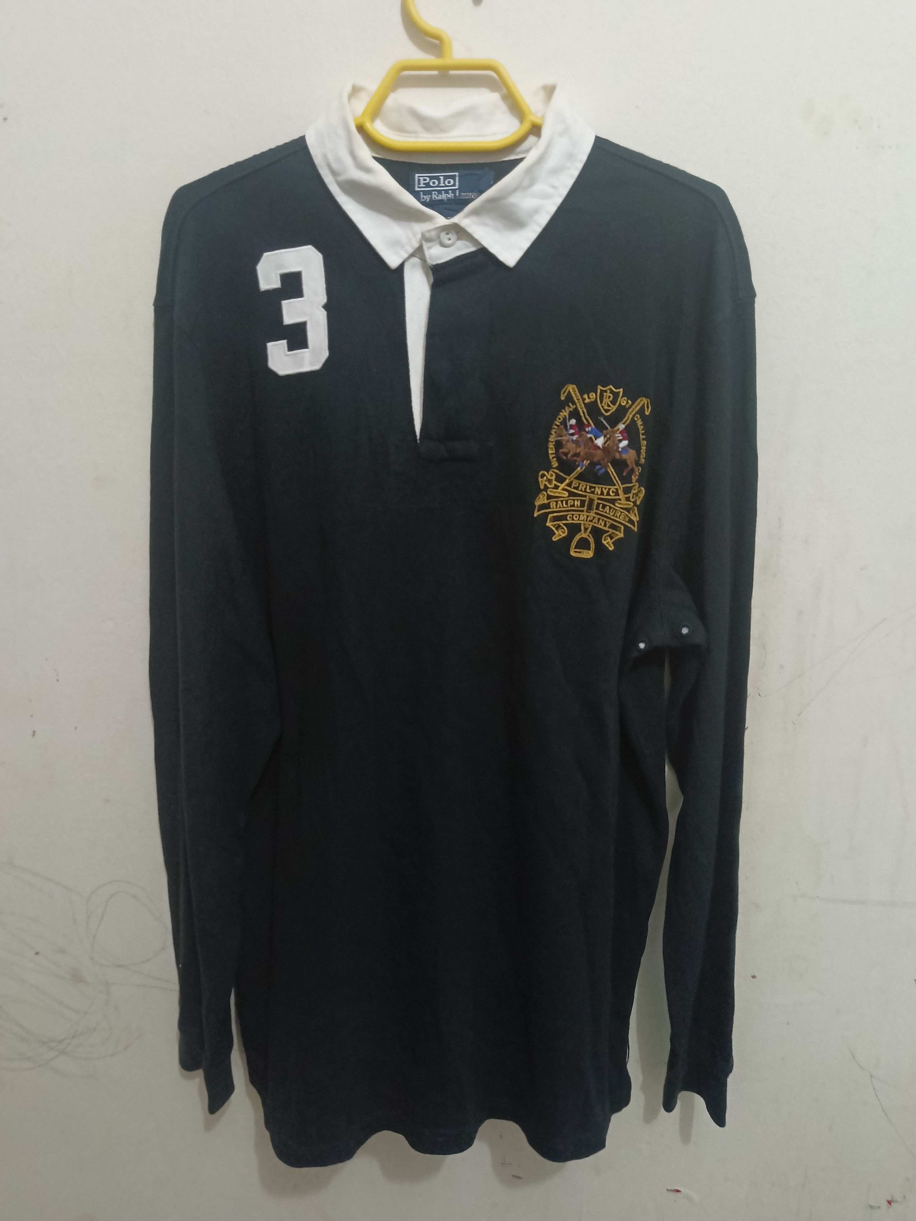 Polo Ralph Lauren Polo ralph lauren Polo Rugby t shirt embroidery logo Size US XL / EU 56 / 4 - 3 Thumbnail