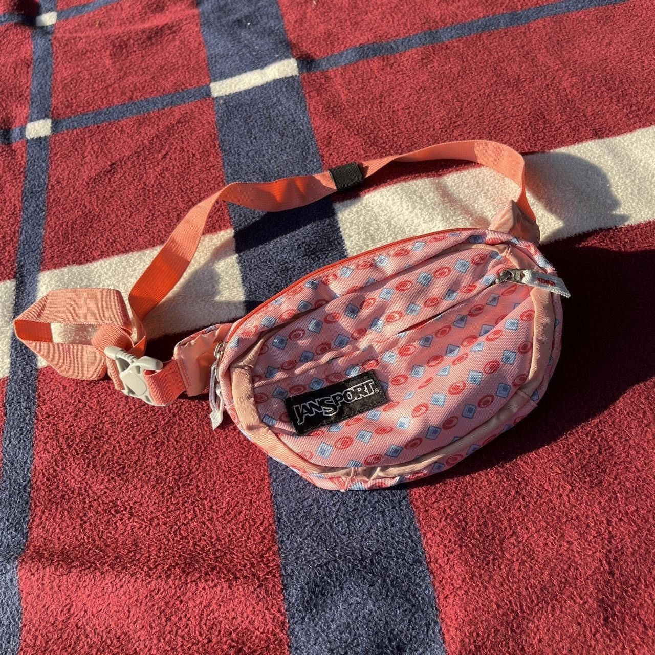 Jansport Jansport light Pink printed Fanny waist Pack Belt Bag fun Size ONE SIZE - 1 Thumbnail