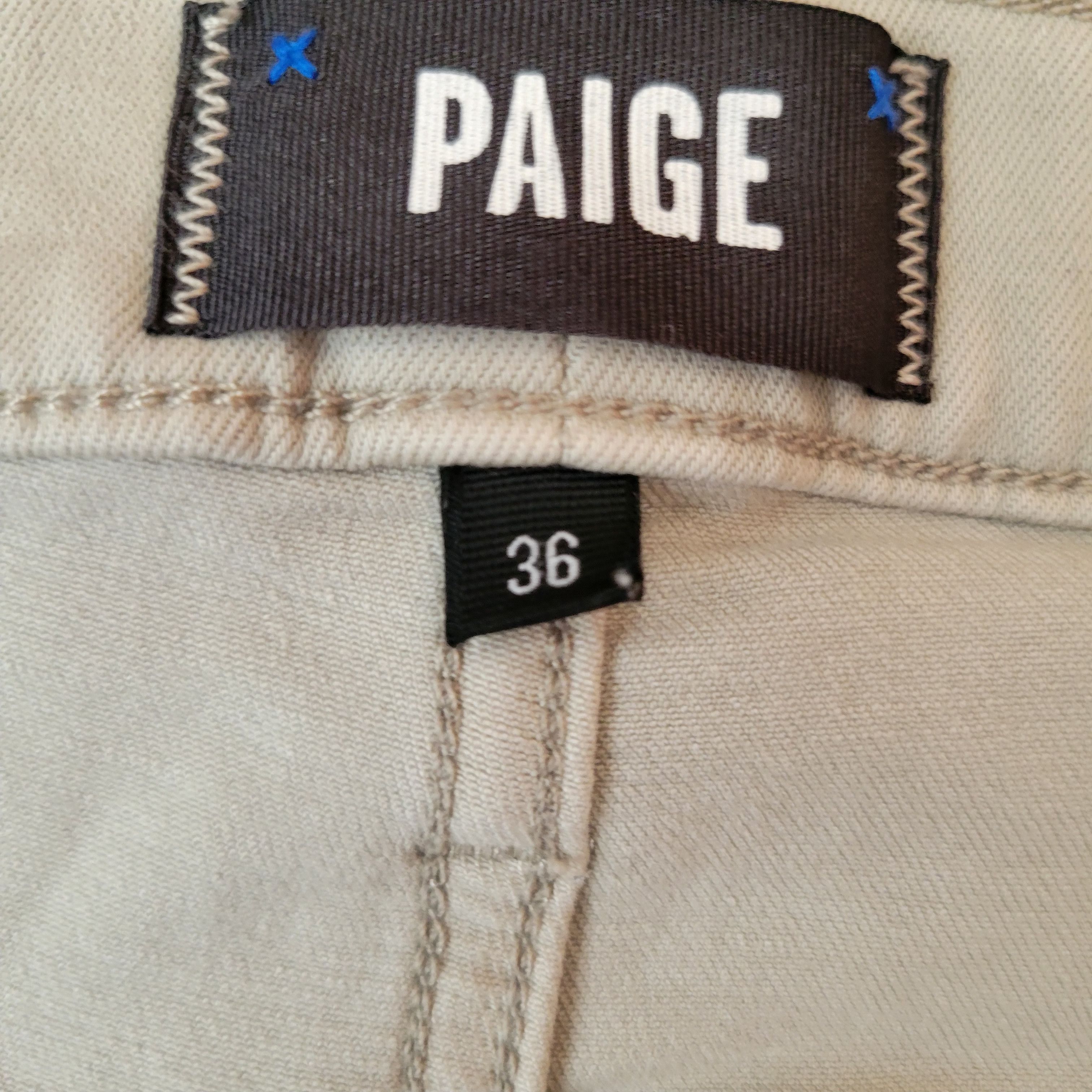 Paige Paige Lennox Slim Jeans Size 36/32 Men's Gray Excellent Size US 36 / EU 52 - 3 Thumbnail