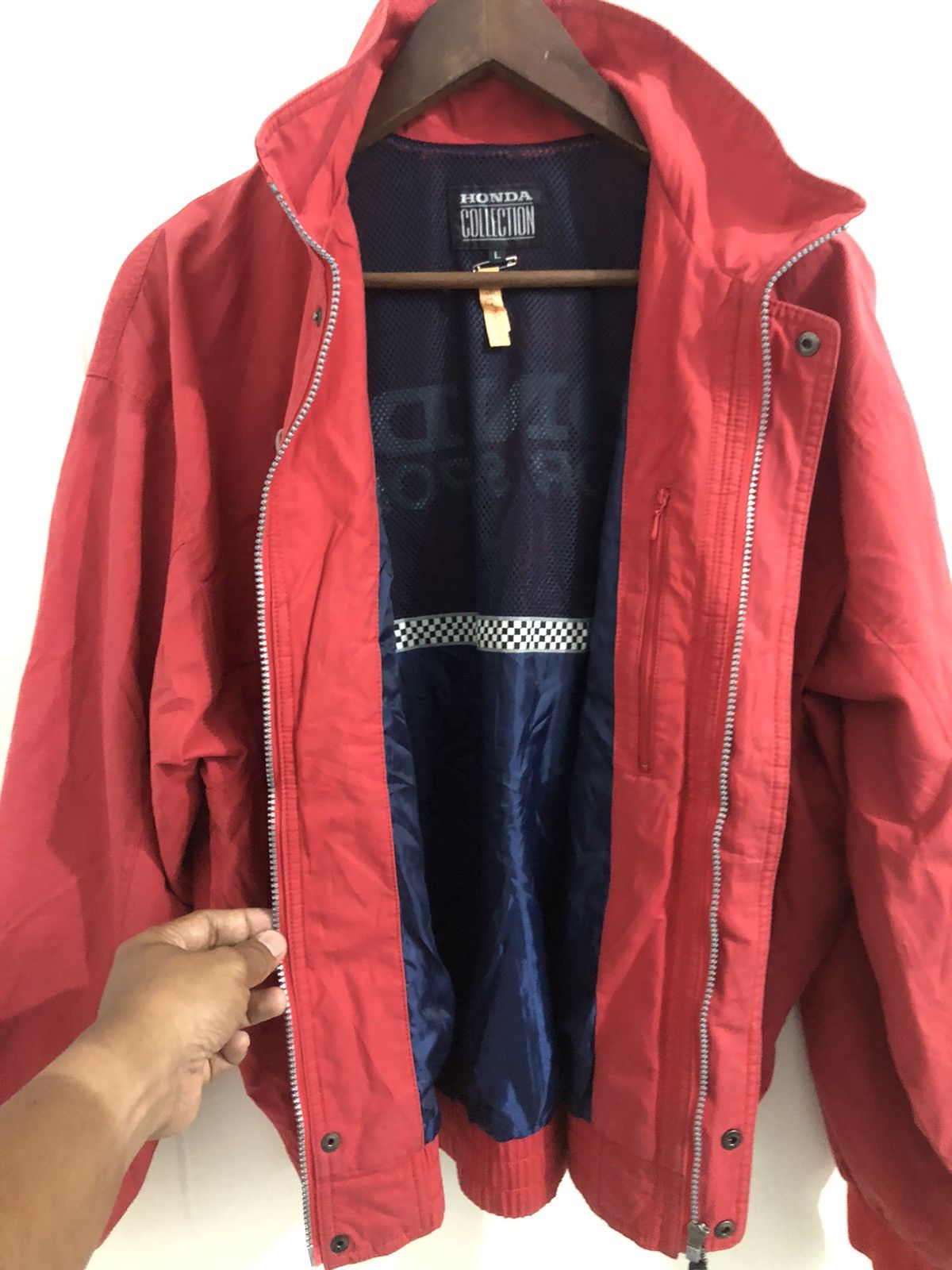 Honda × Vintage 90s Honda Motorsport Racing Bomber Size US L / EU 52-54 / 3 - 13 Thumbnail