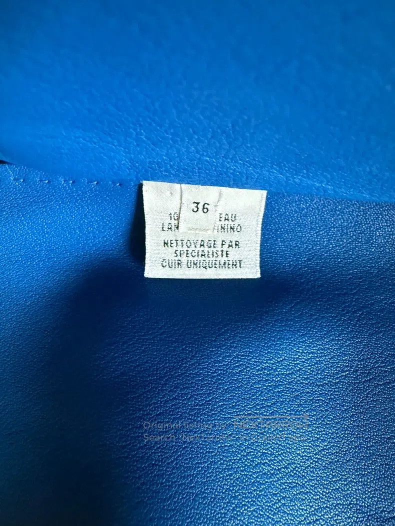 Hermes Hermes Blue Deer and Sheepskin Vest, Outer 100% Deer Skin, Size XS / US 0-2 / IT 36-38 - 9 Thumbnail