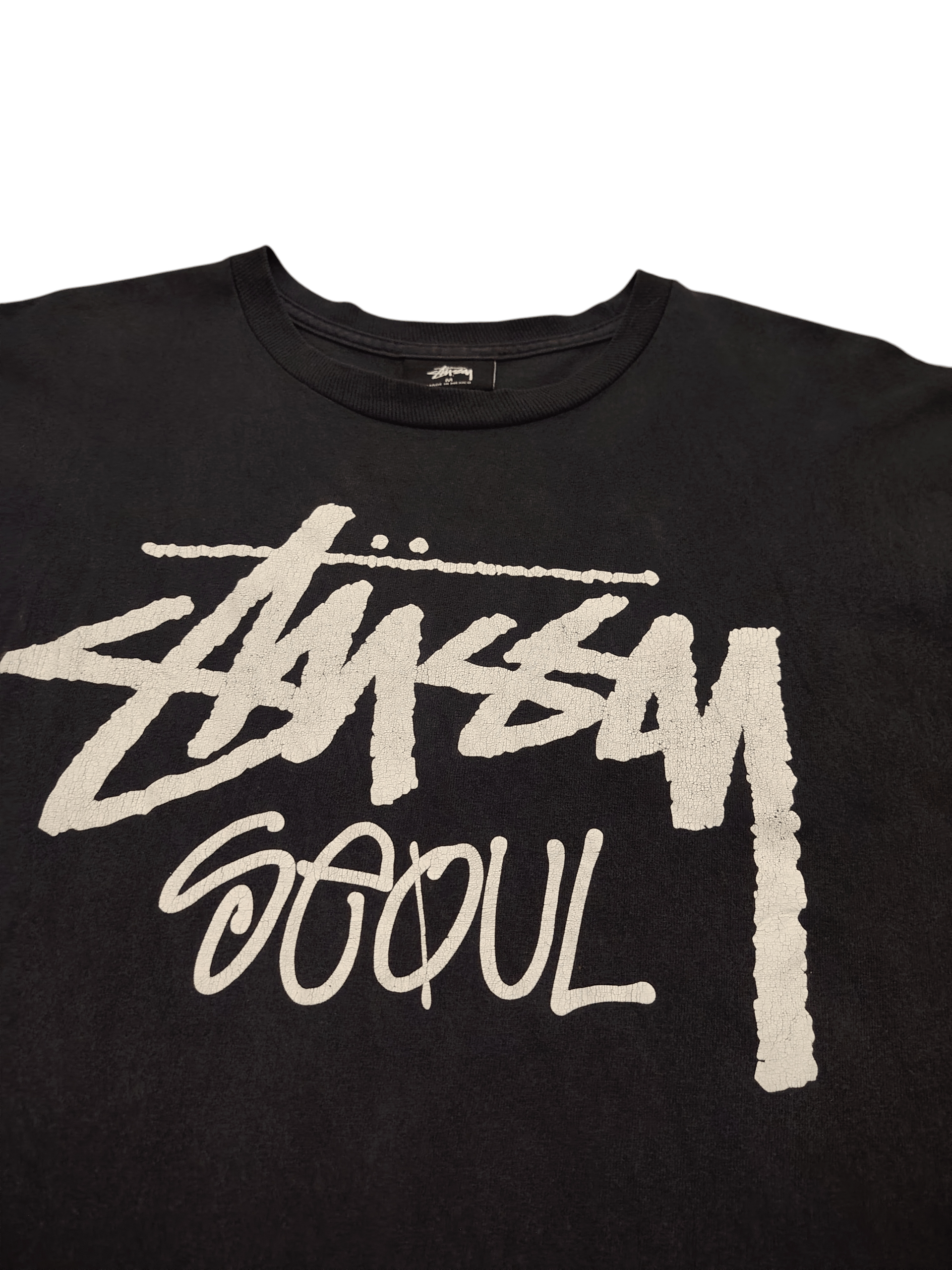 Stussy Sun faded Stussy Seoul tee Size US M / EU 48-50 / 2 - 2 Thumbnail