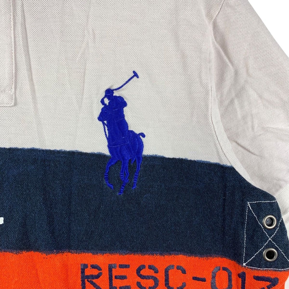 Polo Ralph Lauren Vintage POLO RALPH LAUREN RESQUE Winch Sys Tee Shirt Top Size US L / EU 52-54 / 3 - 5 Thumbnail