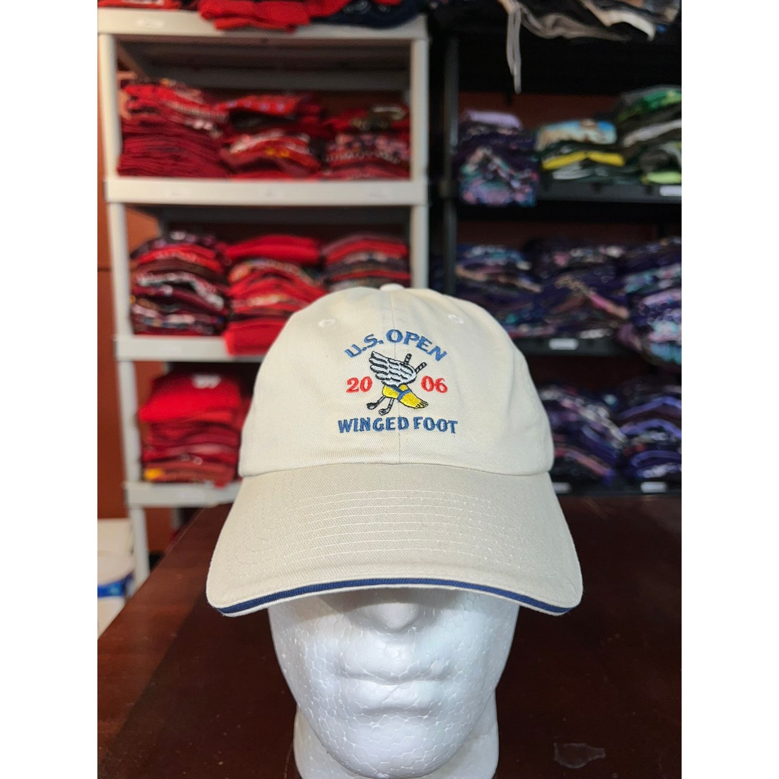 Vintage US Open Winged Foot Hat 2006 USGA Golf Golfing Headwear Cap Size ONE SIZE - 2 Thumbnail