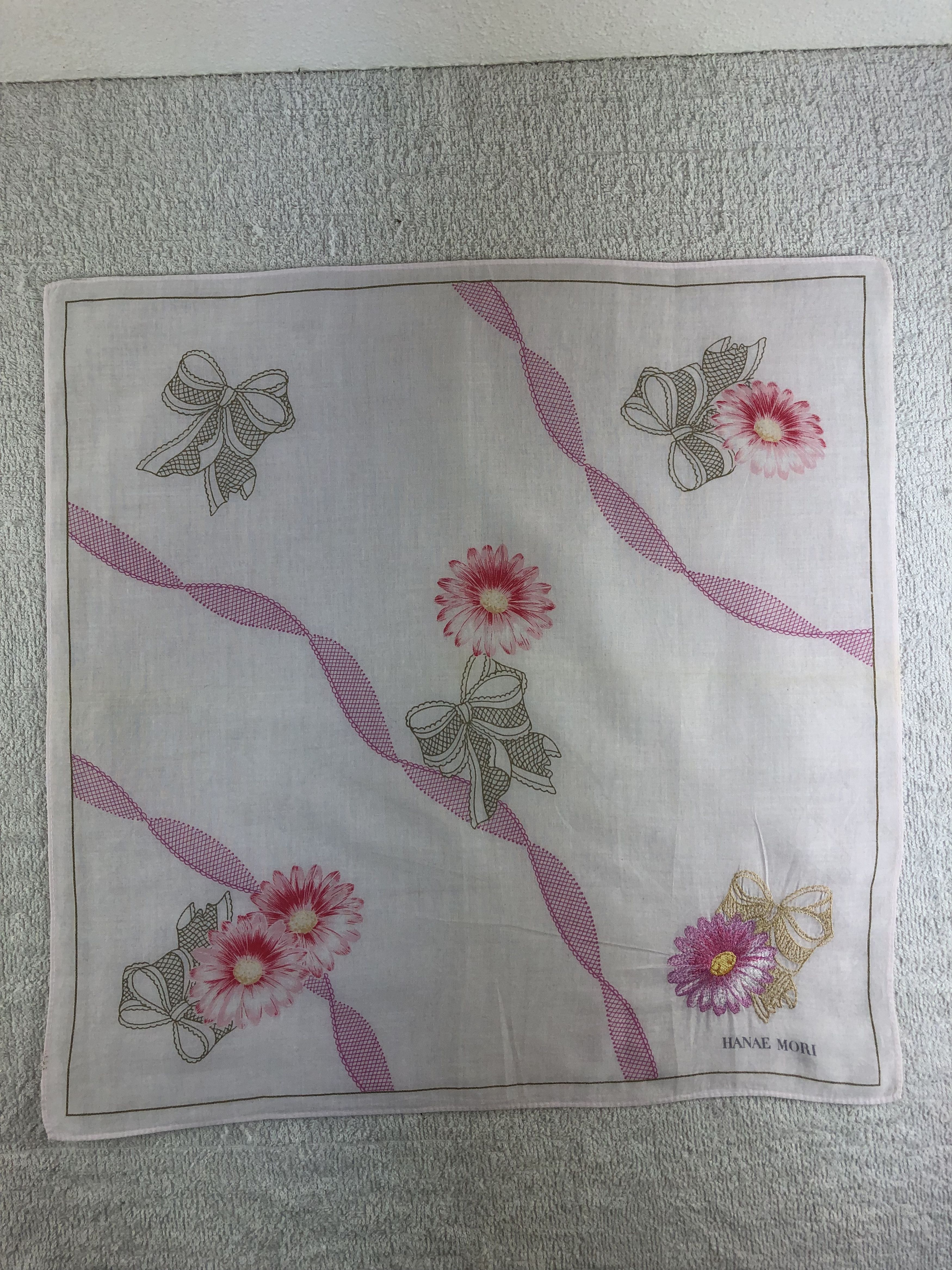 Hanae Mori Hanae Mori Handkerchief / Bandana / Neckerchief C189 Size ONE SIZE - 3 Thumbnail