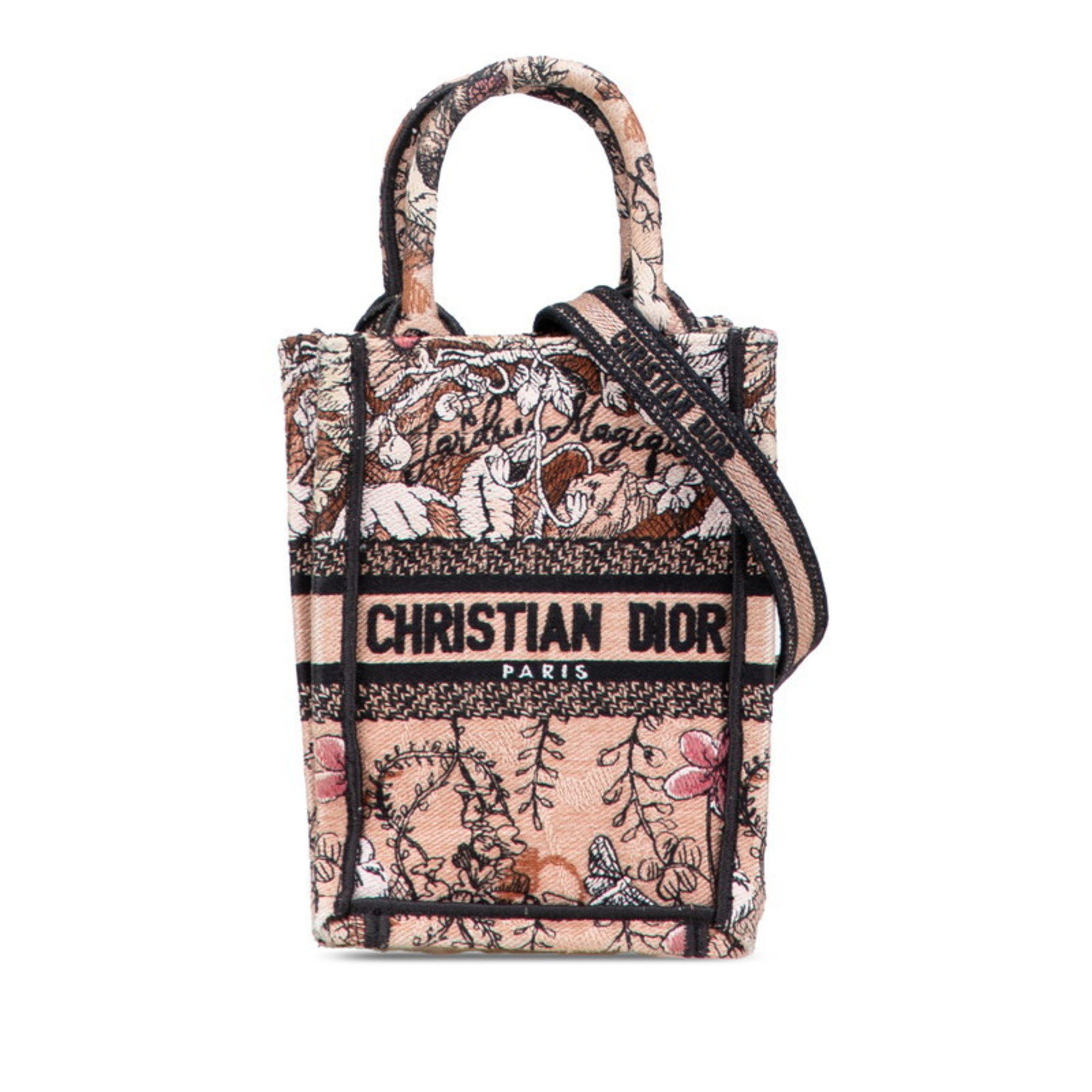 Christian Dior Dior Book Tote Vertical Bag, Mini Shoulder 2-Way