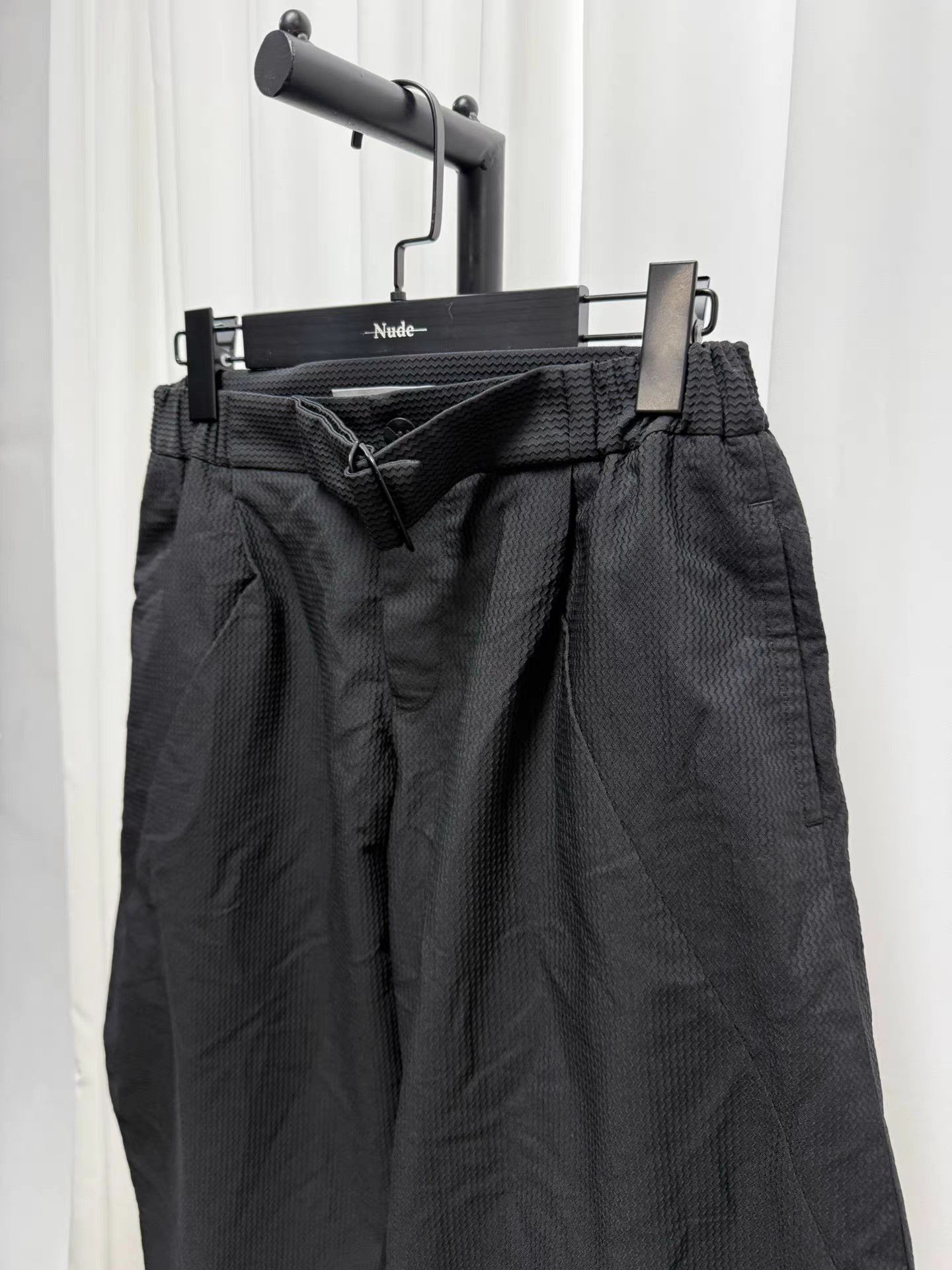 Issey Miyake Issey miyake men Pleated 3D Cropped Pants K20 Size US 33 - 2 Thumbnail
