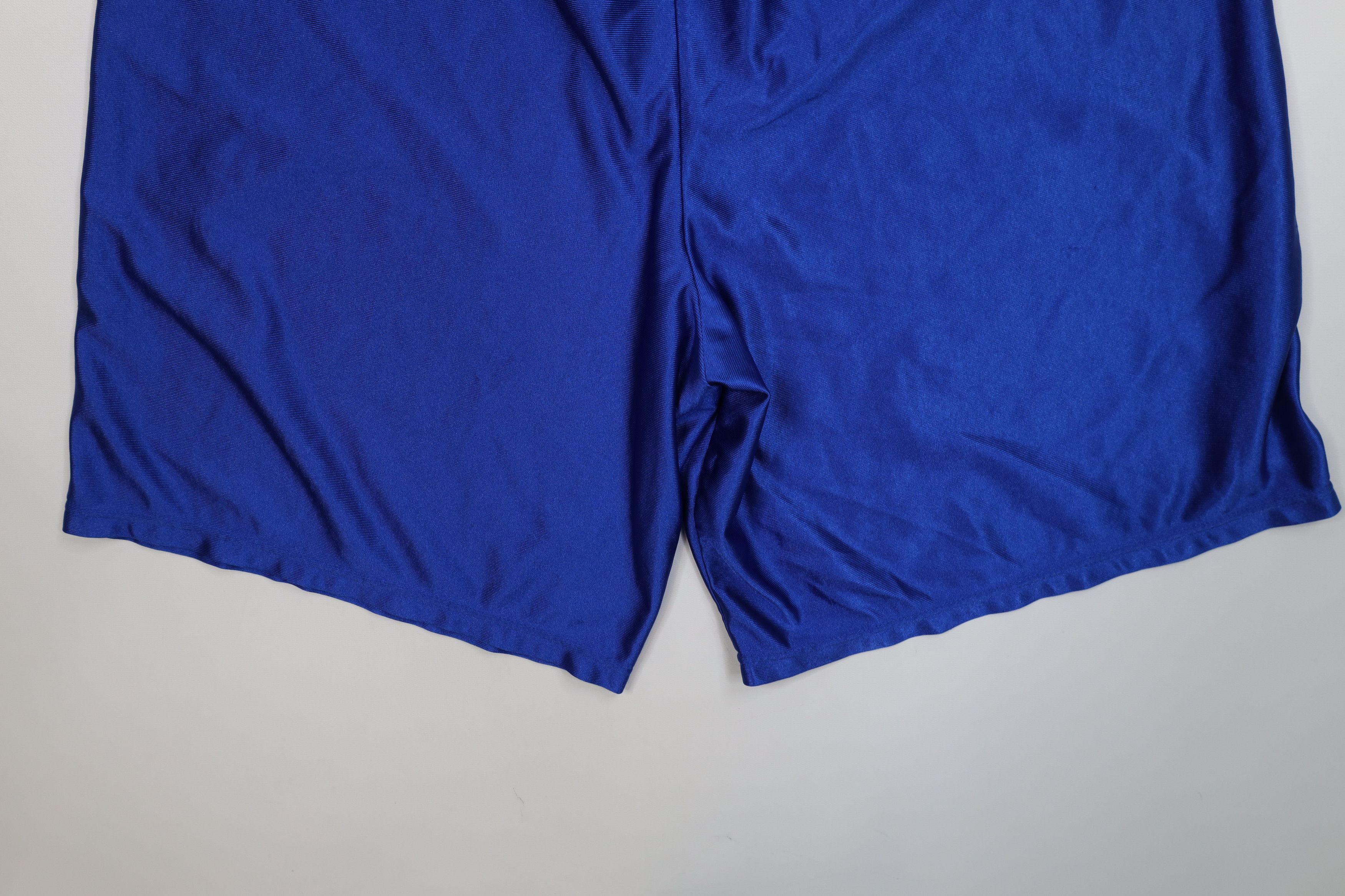 Nike Vintage 90s Nike Dazzle Basketball Shorts Royal Blue USA Size US 36 / EU 52 - 11 Thumbnail