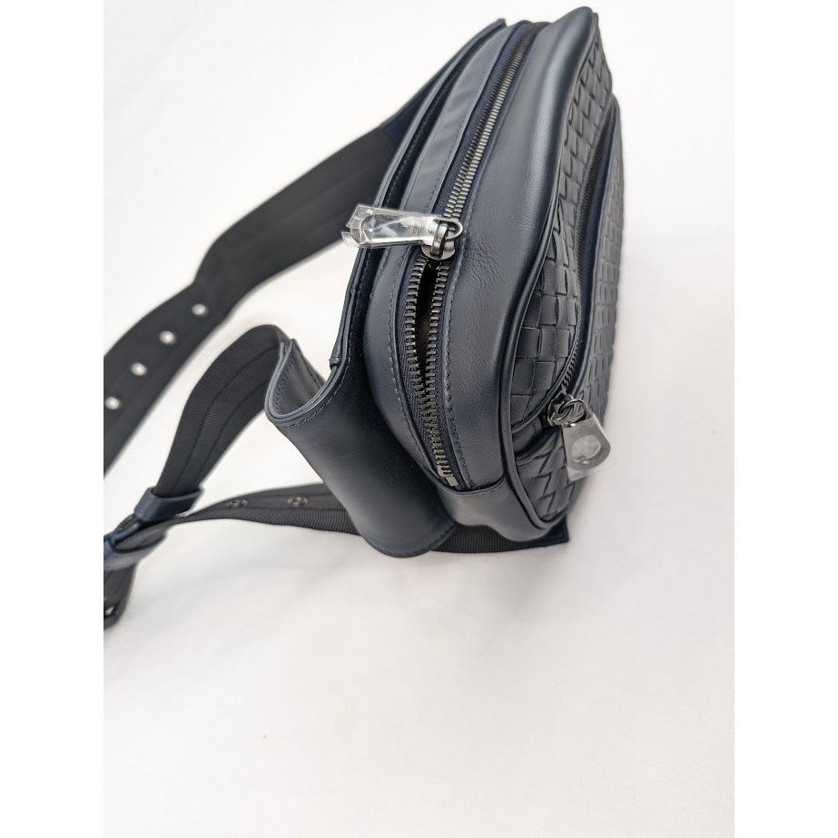 Bottega Veneta o1rshd1 / Intrecciato Ribbon Belt Bag in Dark Blue Size ONE SIZE - 9 Thumbnail