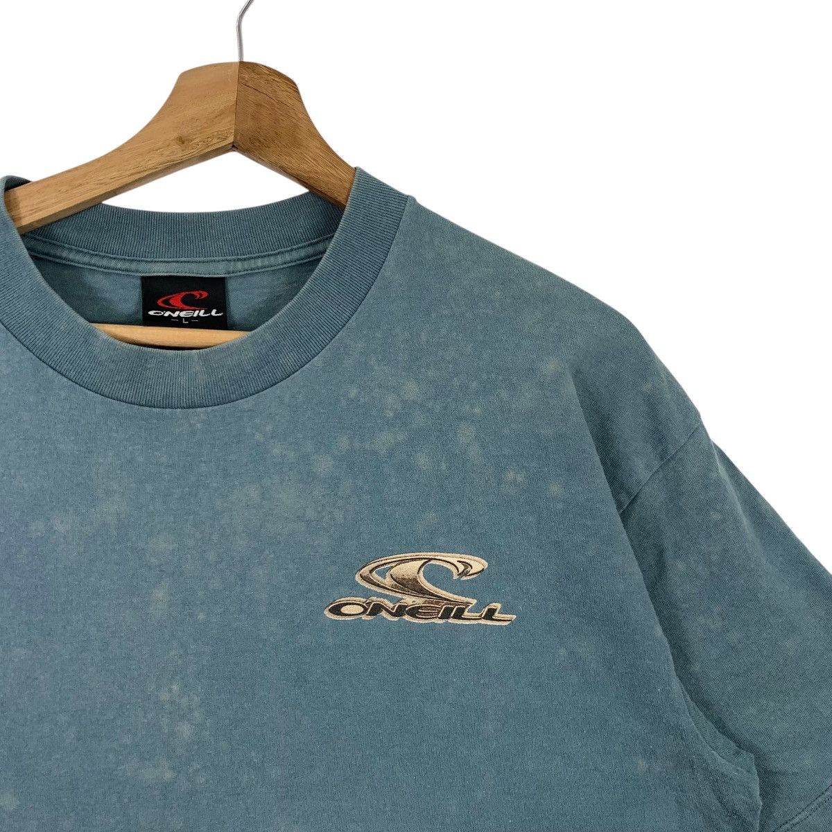 O'Neill × Vintage Vintage 90s ONEILL Surfing Tee Shirt Size US L / EU 52-54 / 3 - 6 Thumbnail