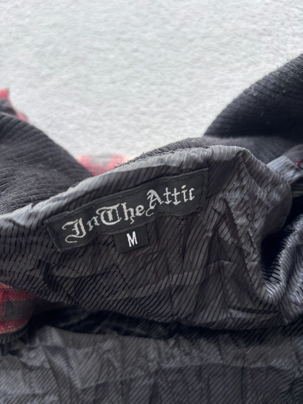 In The Attic 00s In the Attic Plaid Double Layer Pocket Detailing Jacket Size US S / EU 44-46 / 1 - 12 Thumbnail