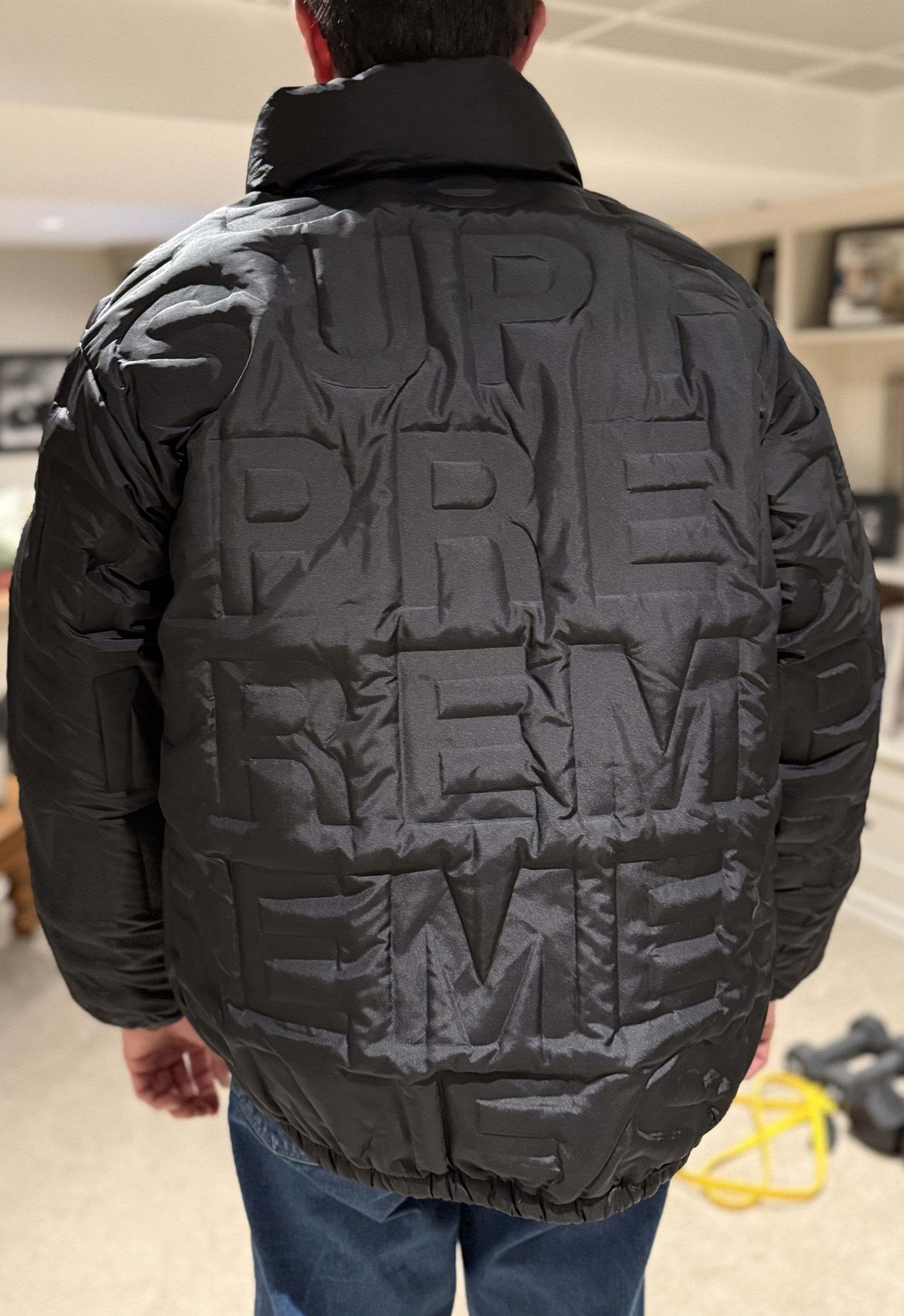 Supreme Bonded Logo Puffy Jacket Size US XL / EU 56 / 4 - 2 Thumbnail